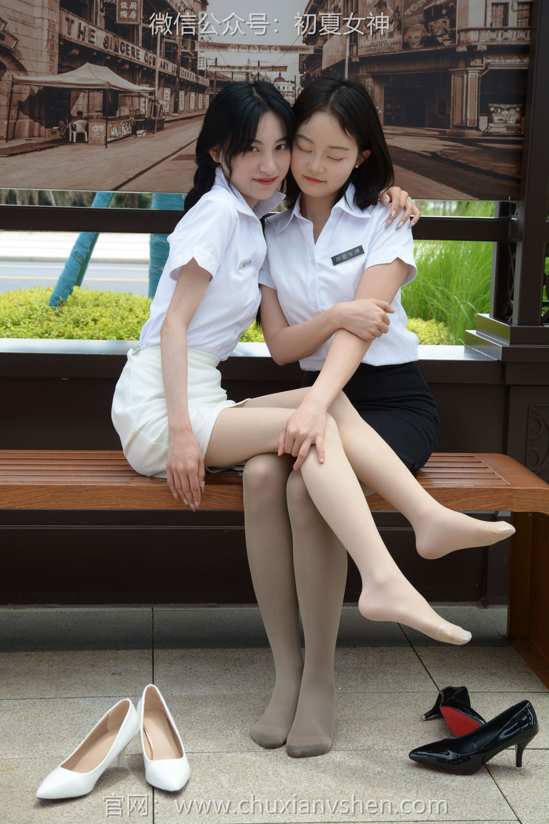 初夏女神 No.294 柒柒&双双 黑白二期/(140P)