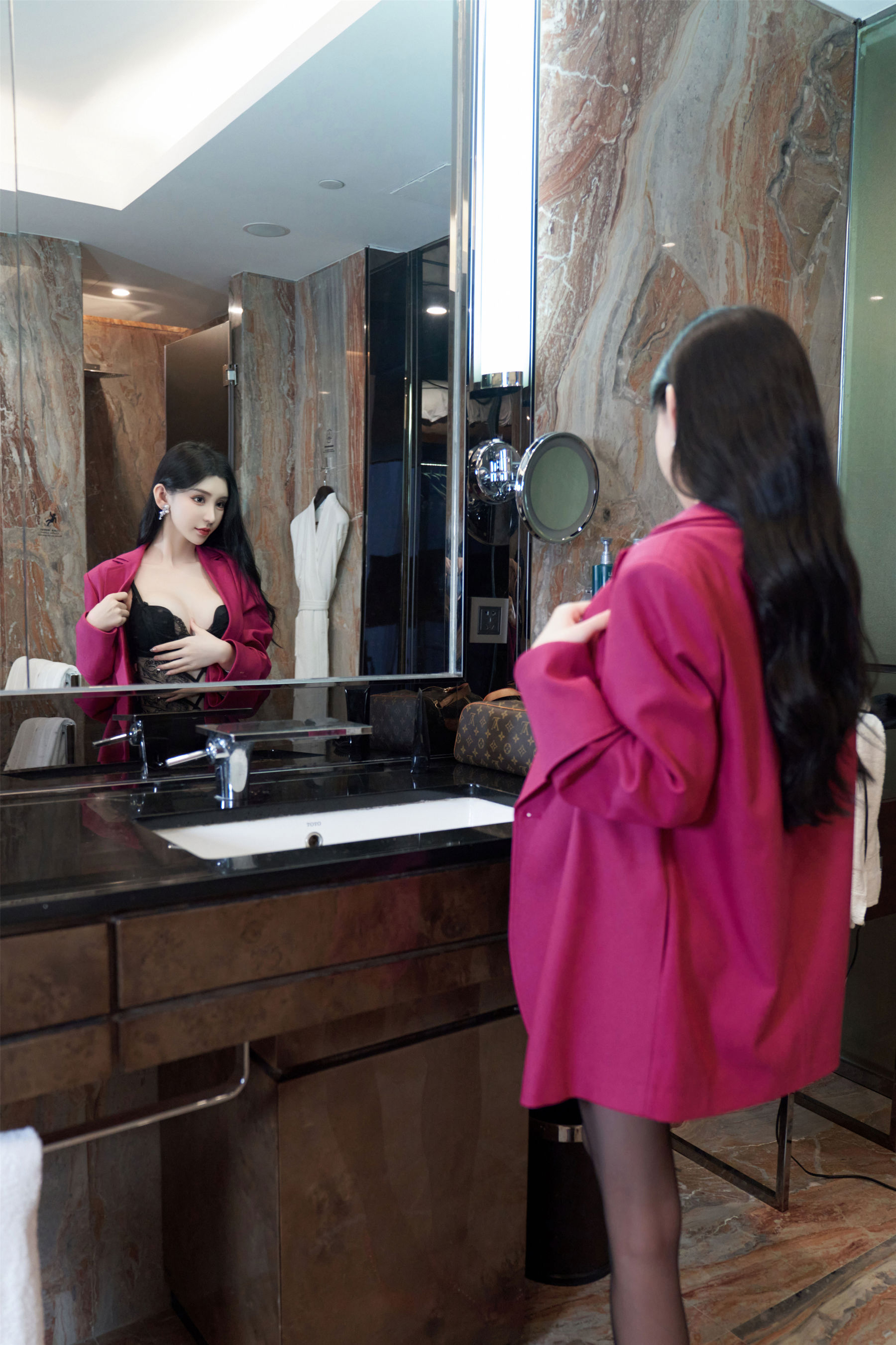 周于希 - 蕾丝黑丝直播/(109P)