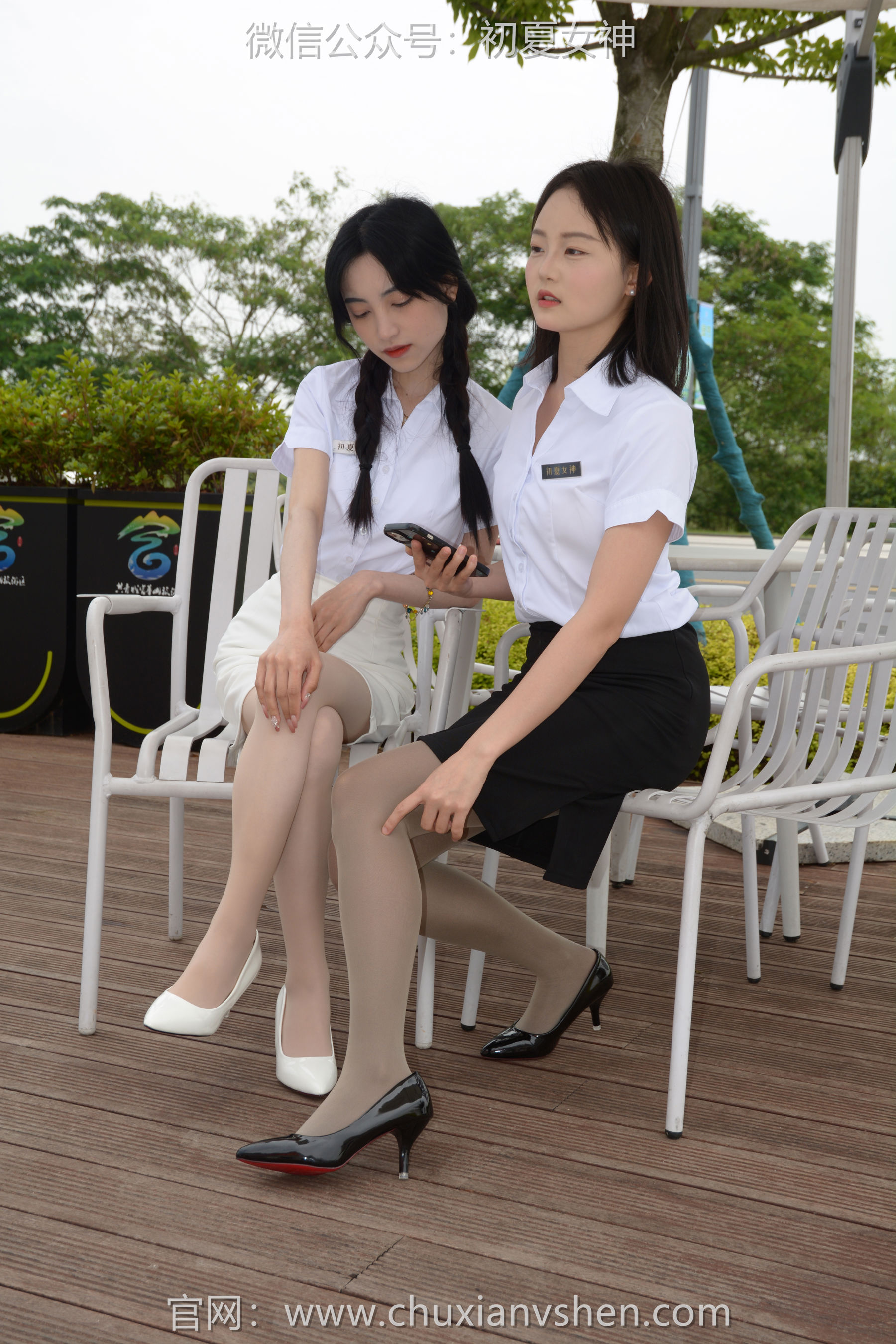 初夏女神 No.294 柒柒&双双 黑白二期/(140P)