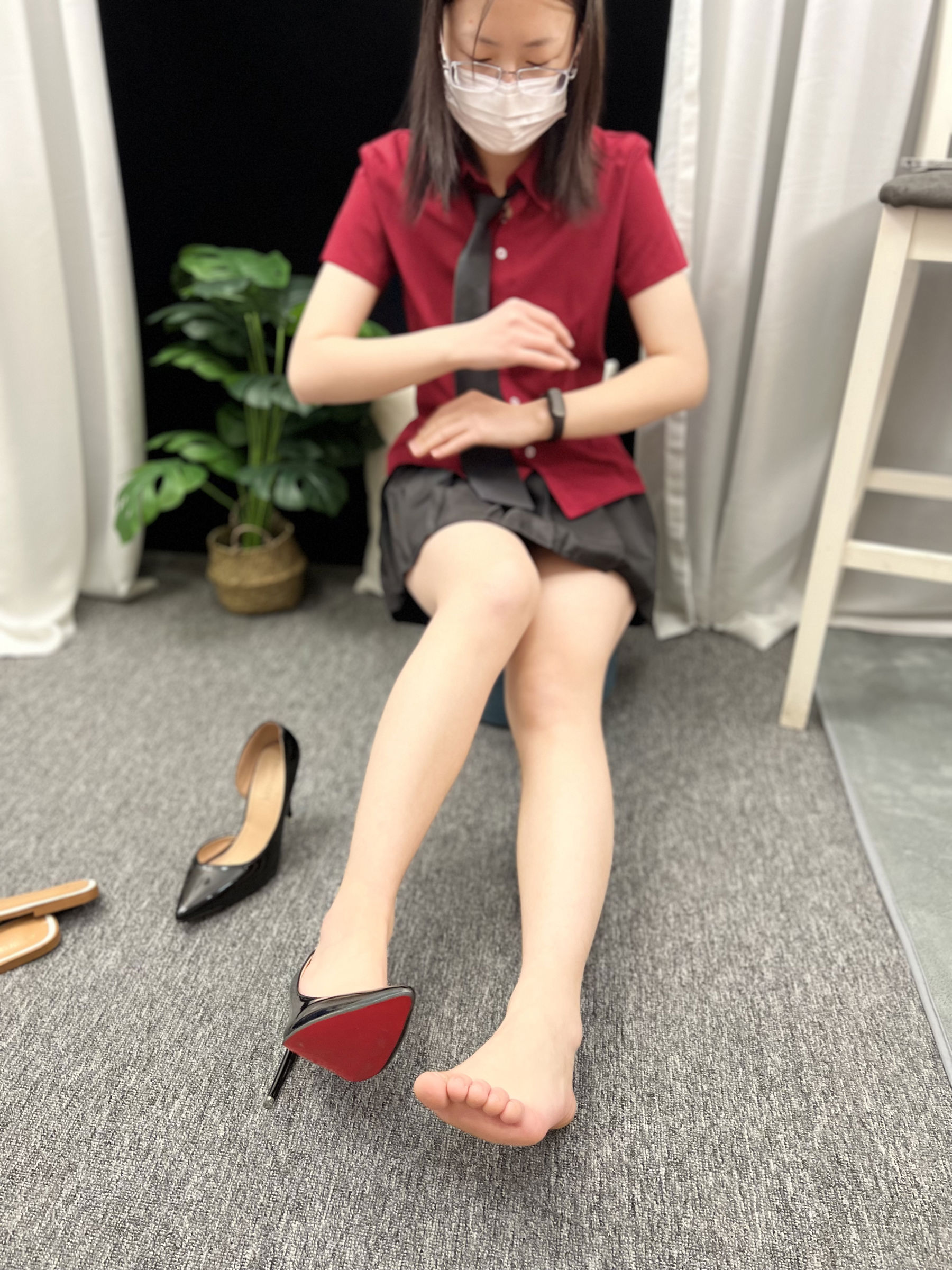 三禾摄影 No.021 短裙 凉拖 帆布鞋 高跟/(217P)