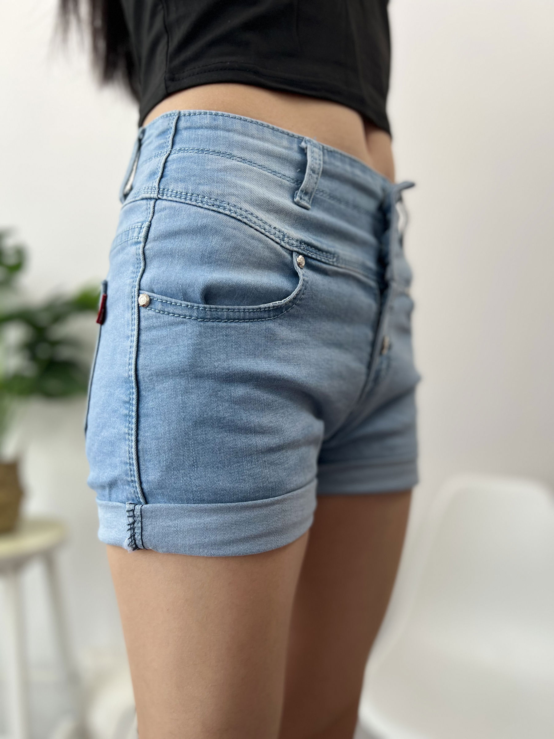 三禾摄影 No.026 牛仔短裤 棉袜 帆布鞋/(176P)