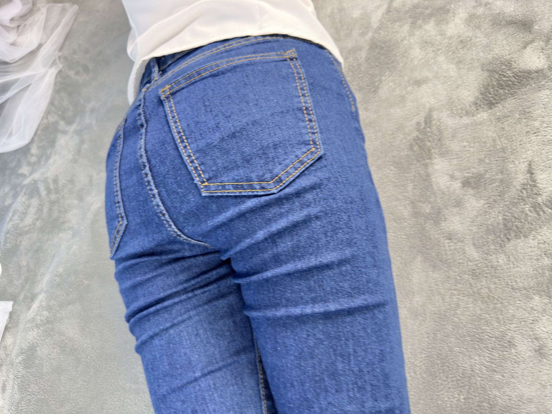 三禾摄影 No.024 牛仔裤里丝 帆布鞋 高跟/(201P)