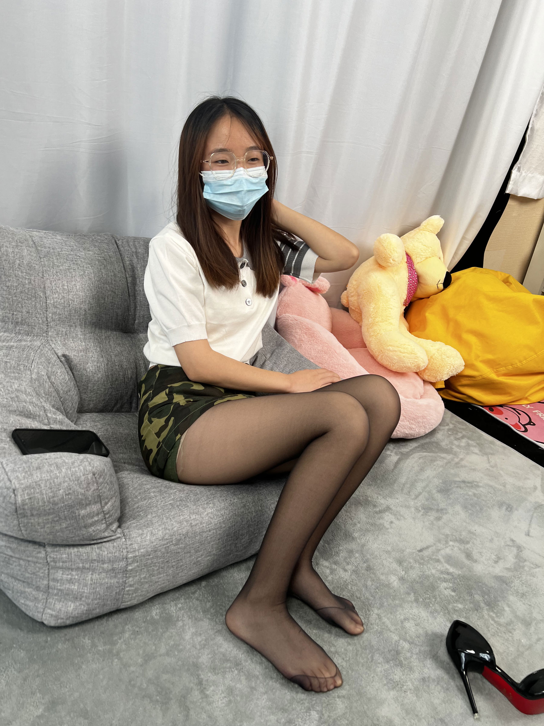 三禾摄影 No.022 短裙 黑丝 高跟/(207P)