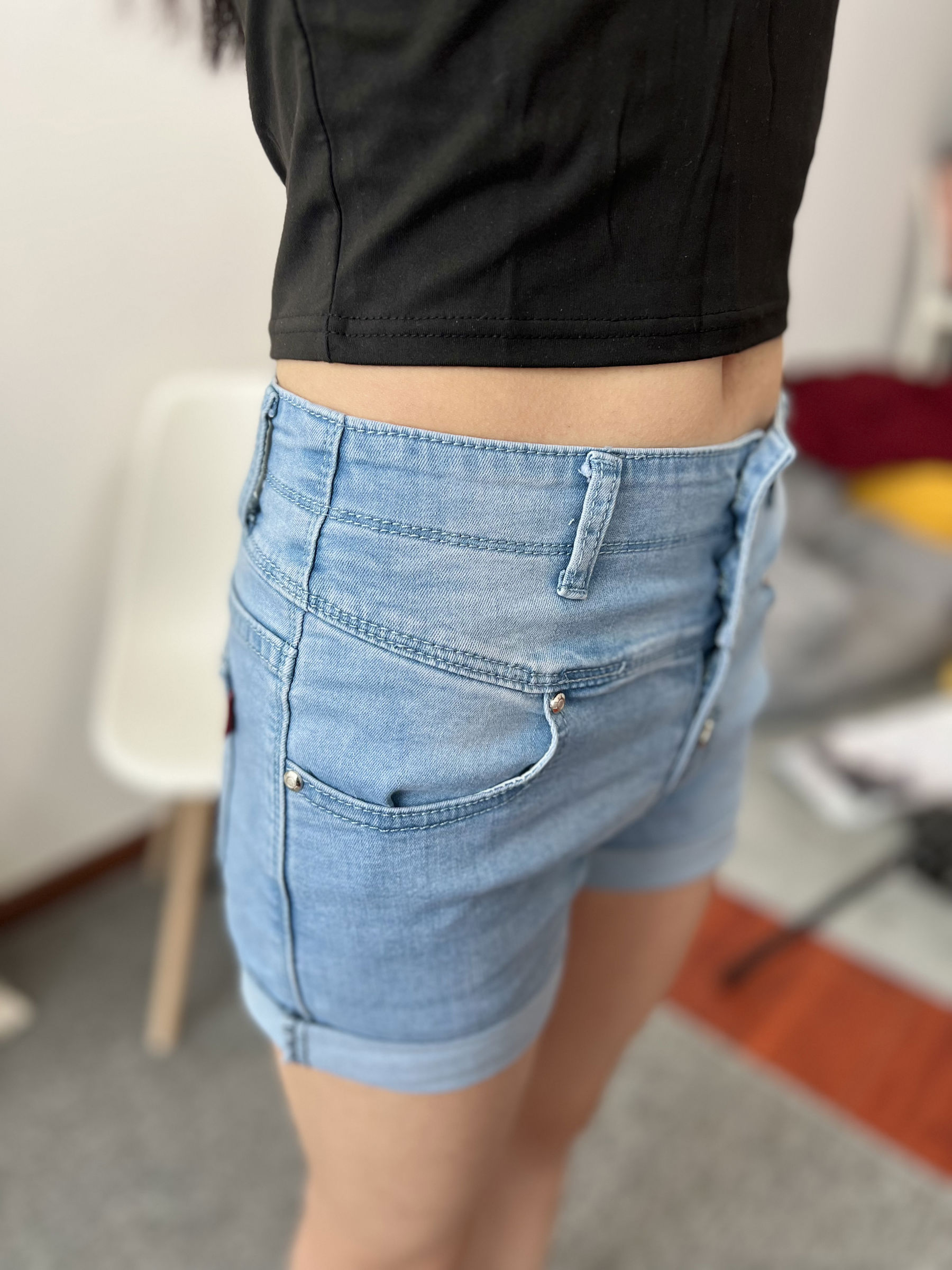 三禾摄影 No.026 牛仔短裤 棉袜 帆布鞋/(176P)