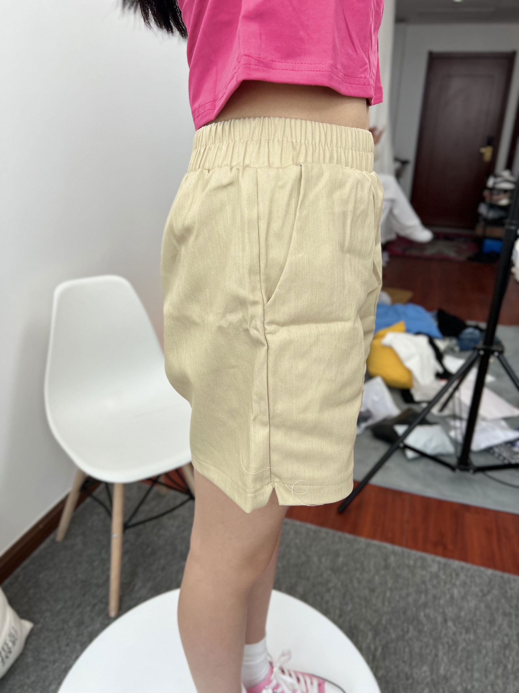 三禾摄影 No.025 休闲短裤 棉袜 帆布鞋/(182P)