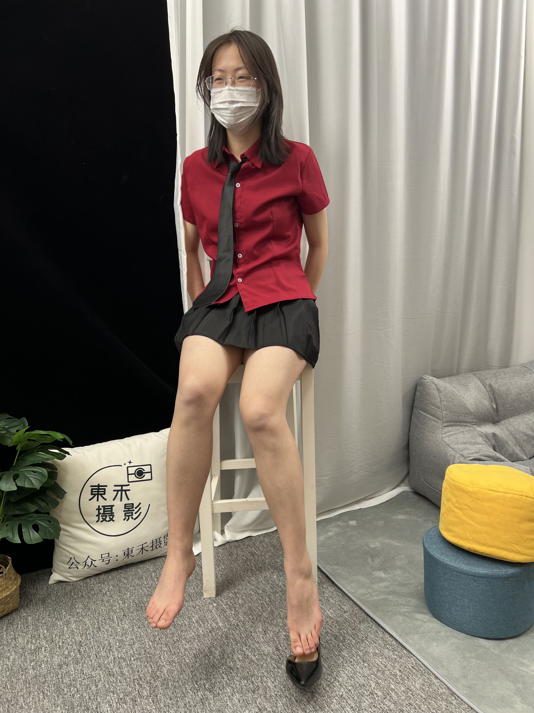 三禾摄影 No.021 短裙 凉拖 帆布鞋 高跟/(217P)