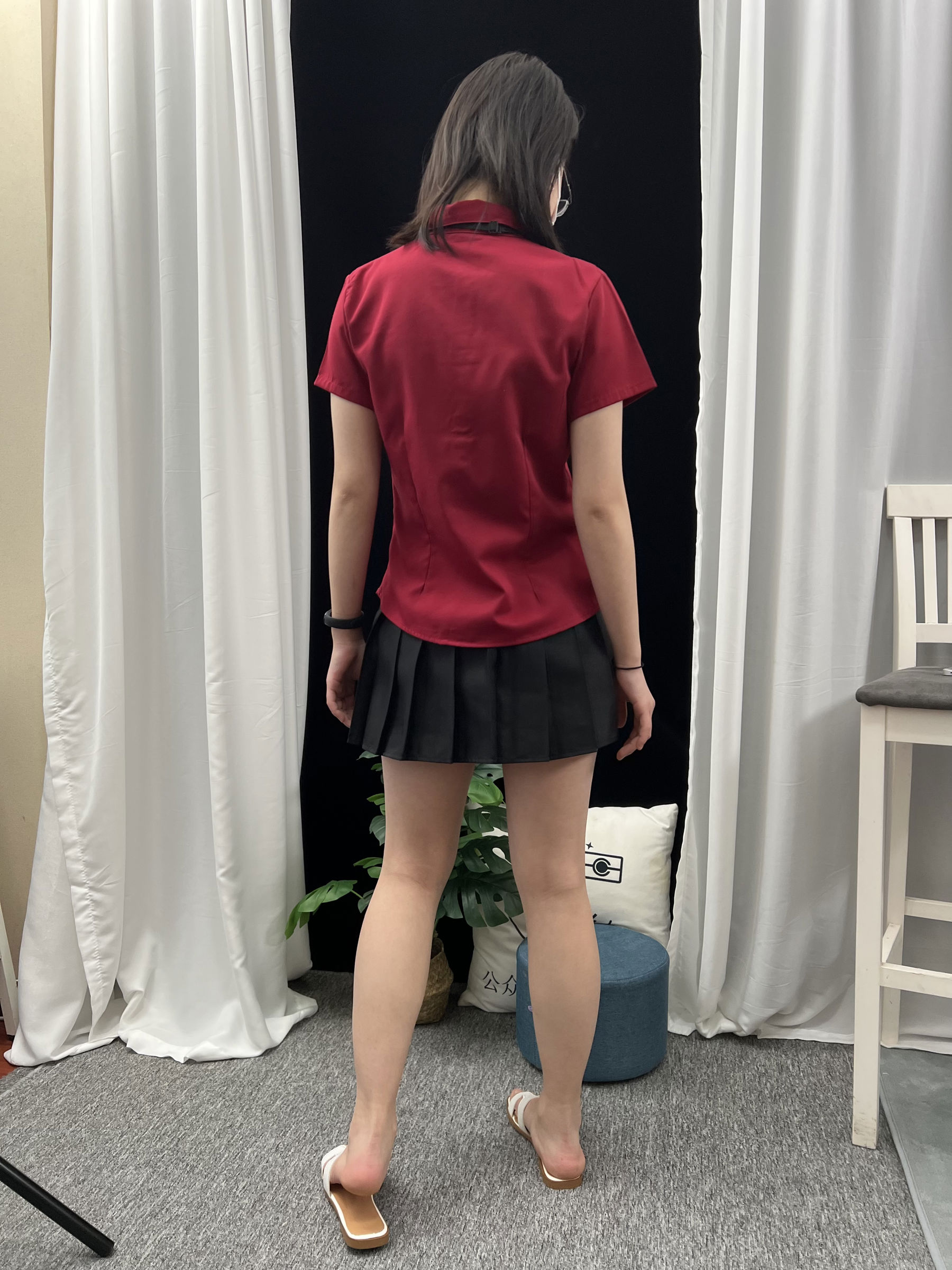 三禾摄影 No.021 短裙 凉拖 帆布鞋 高跟/(217P)