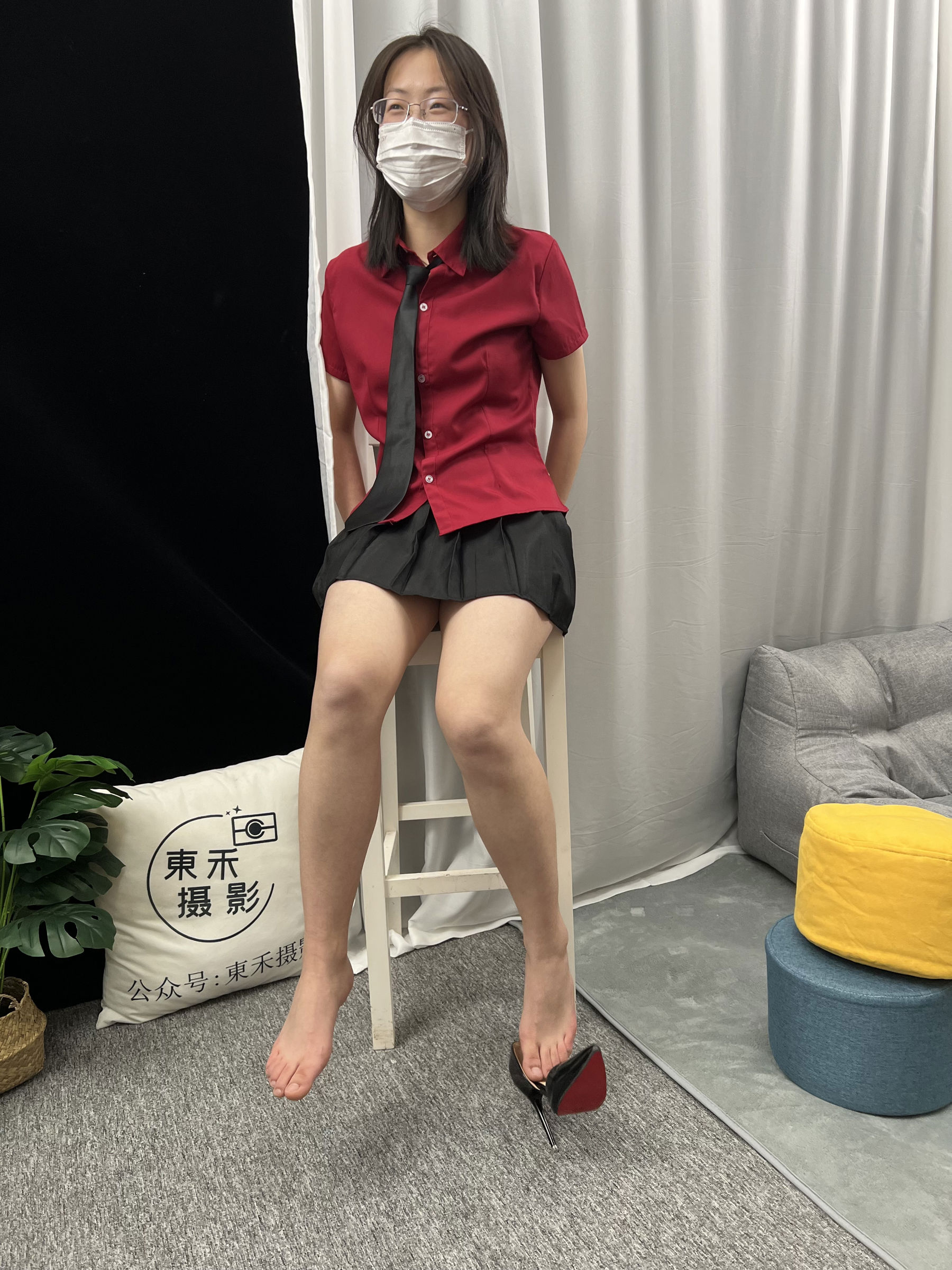 三禾摄影 No.021 短裙 凉拖 帆布鞋 高跟/(217P)