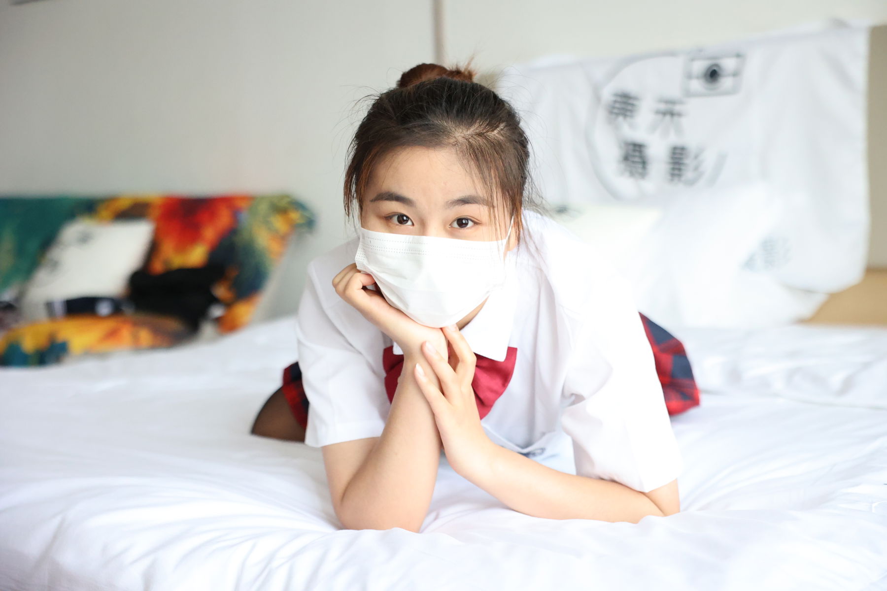 三禾摄影 No.020 JK 黑丝/(299P)