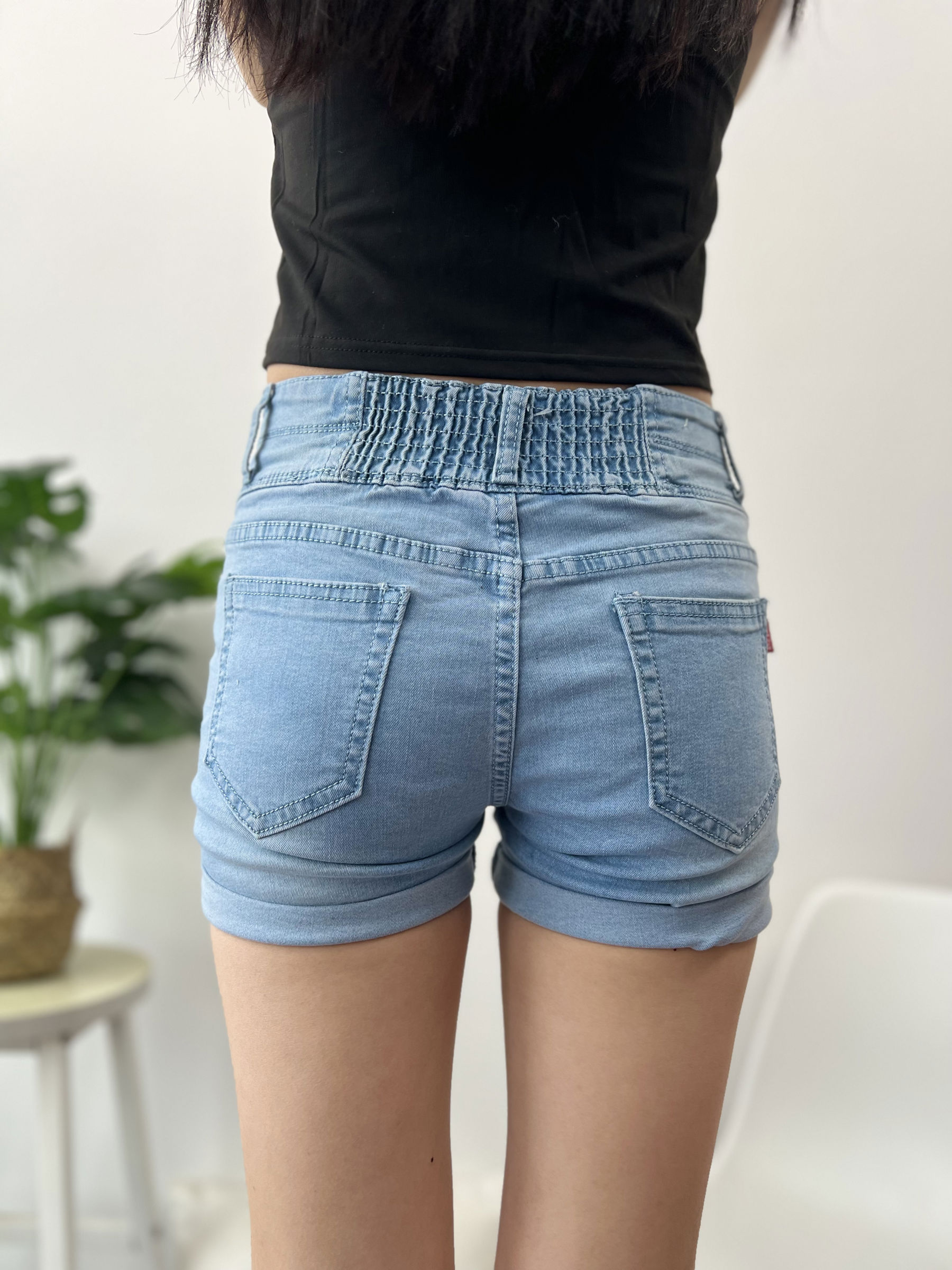 三禾摄影 No.026 牛仔短裤 棉袜 帆布鞋/(176P)