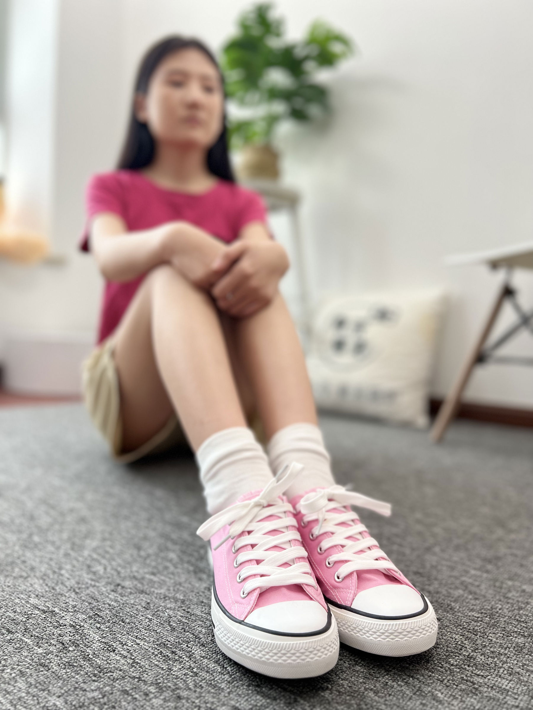 三禾摄影 No.025 休闲短裤 棉袜 帆布鞋/(182P)