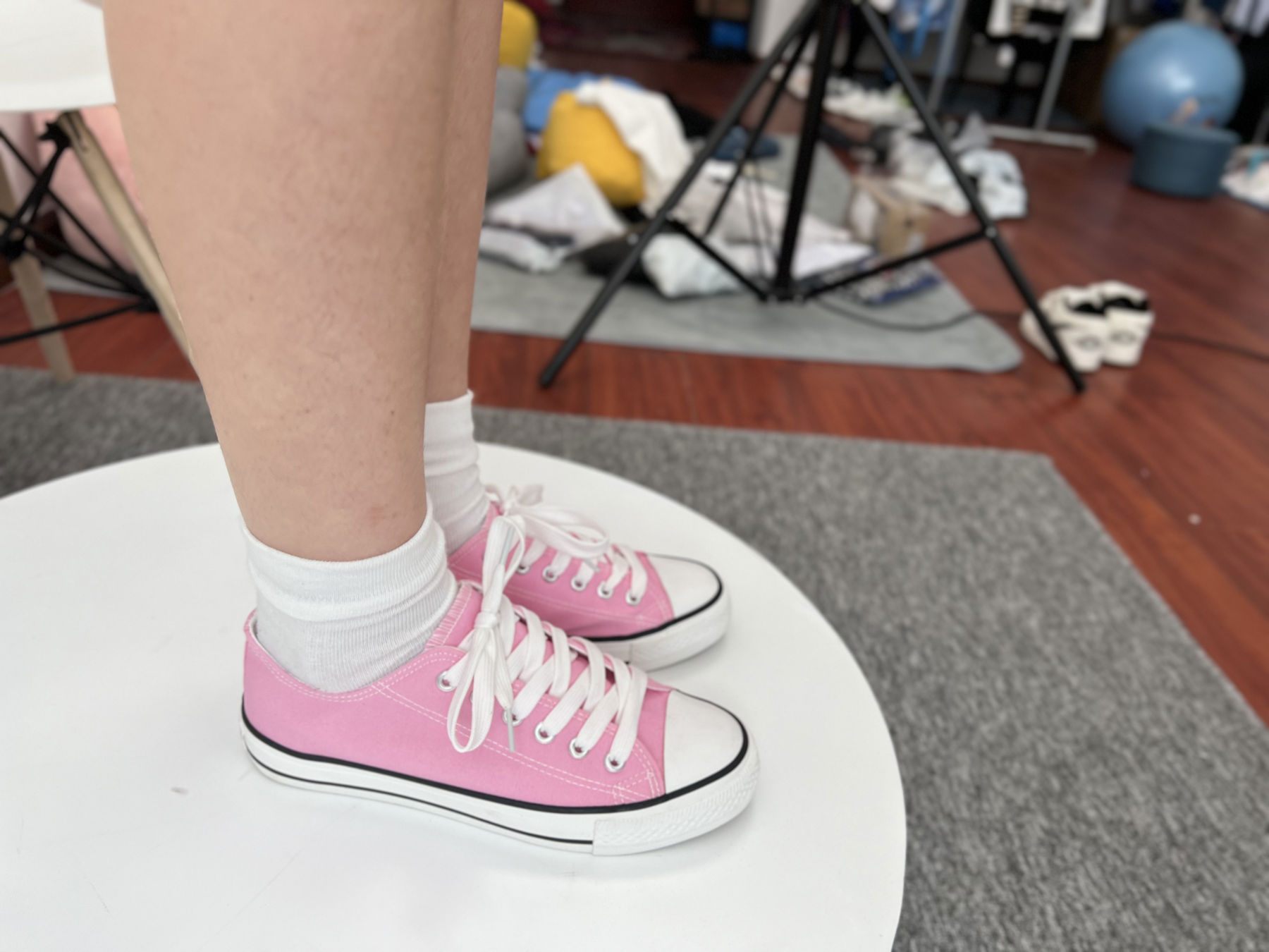 三禾摄影 No.025 休闲短裤 棉袜 帆布鞋/(182P)