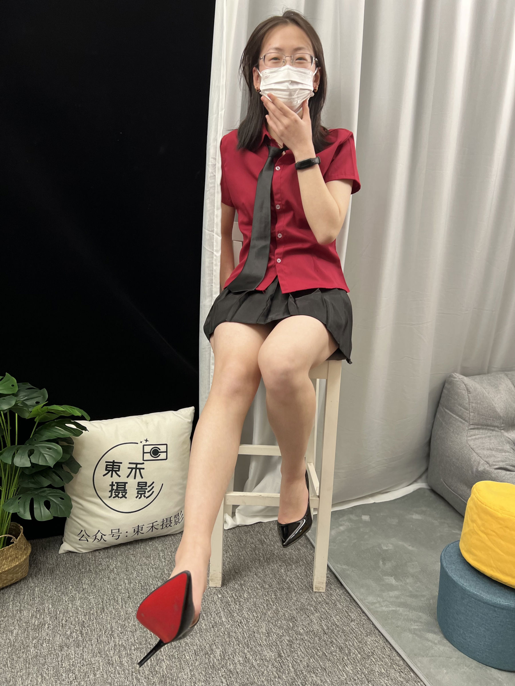 三禾摄影 No.021 短裙 凉拖 帆布鞋 高跟/(217P)