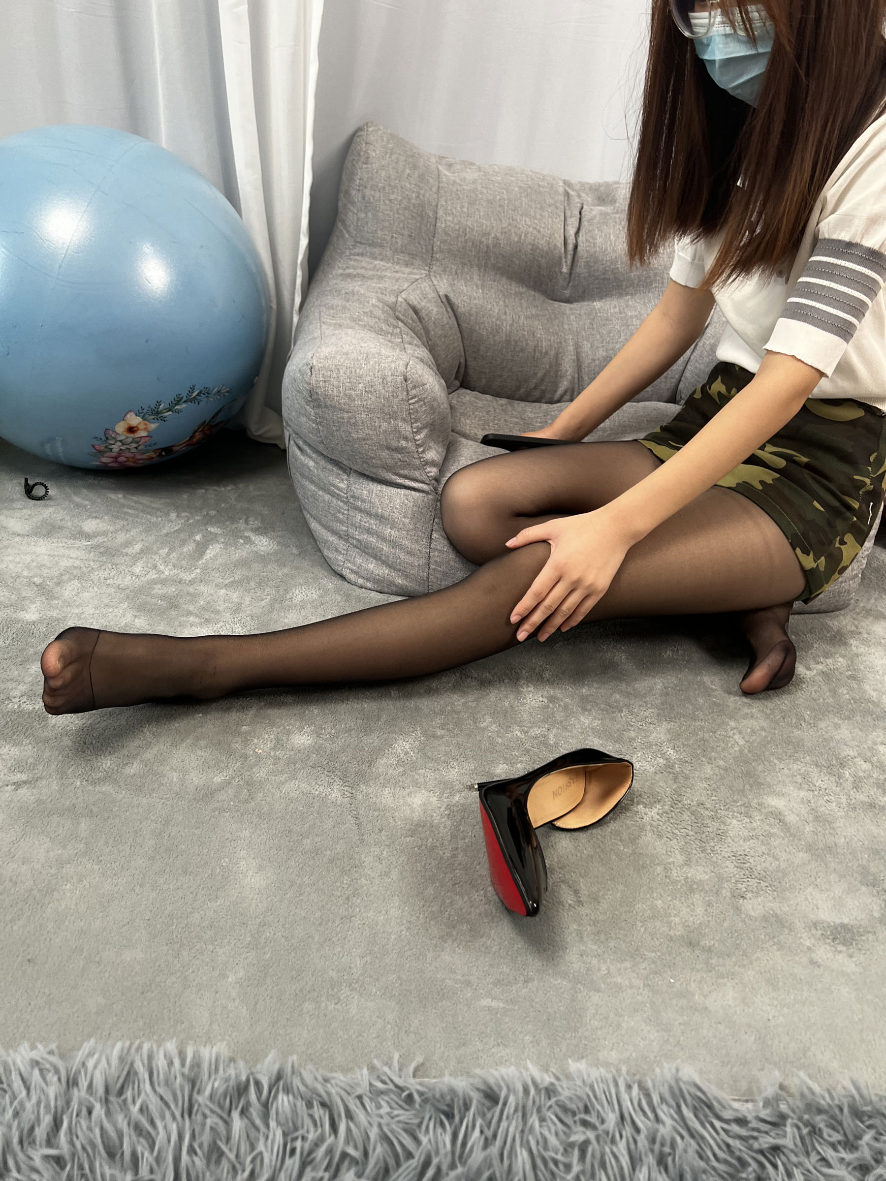 三禾摄影 No.022 短裙 黑丝 高跟/(207P)