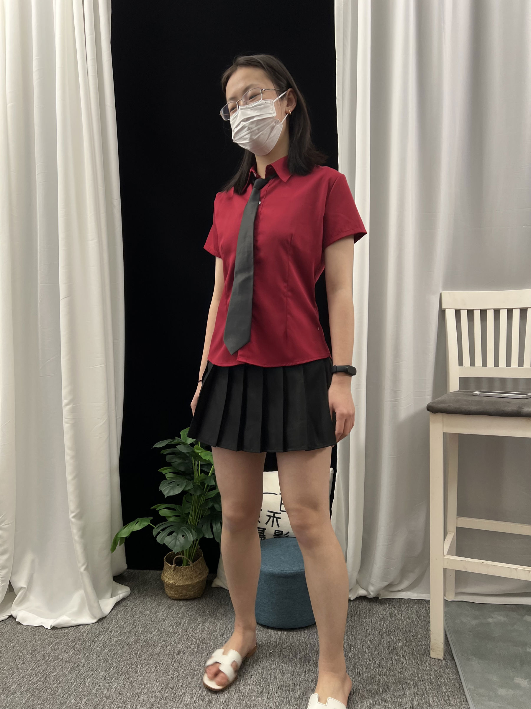 三禾摄影 No.021 短裙 凉拖 帆布鞋 高跟/(217P)