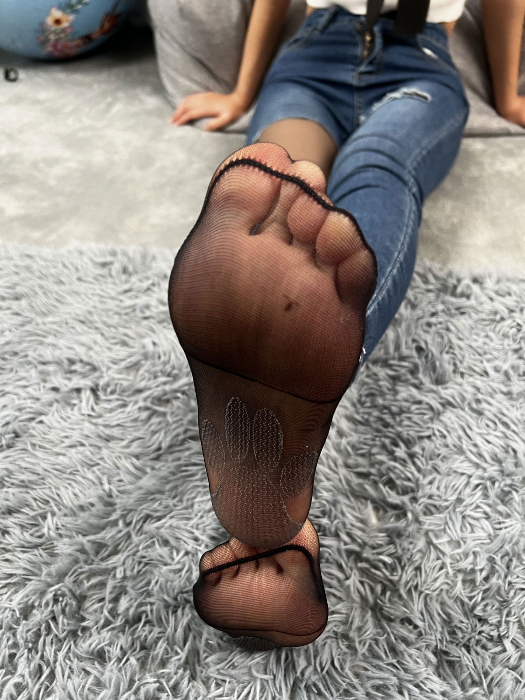 三禾摄影 No.024 牛仔裤里丝 帆布鞋 高跟/(201P)