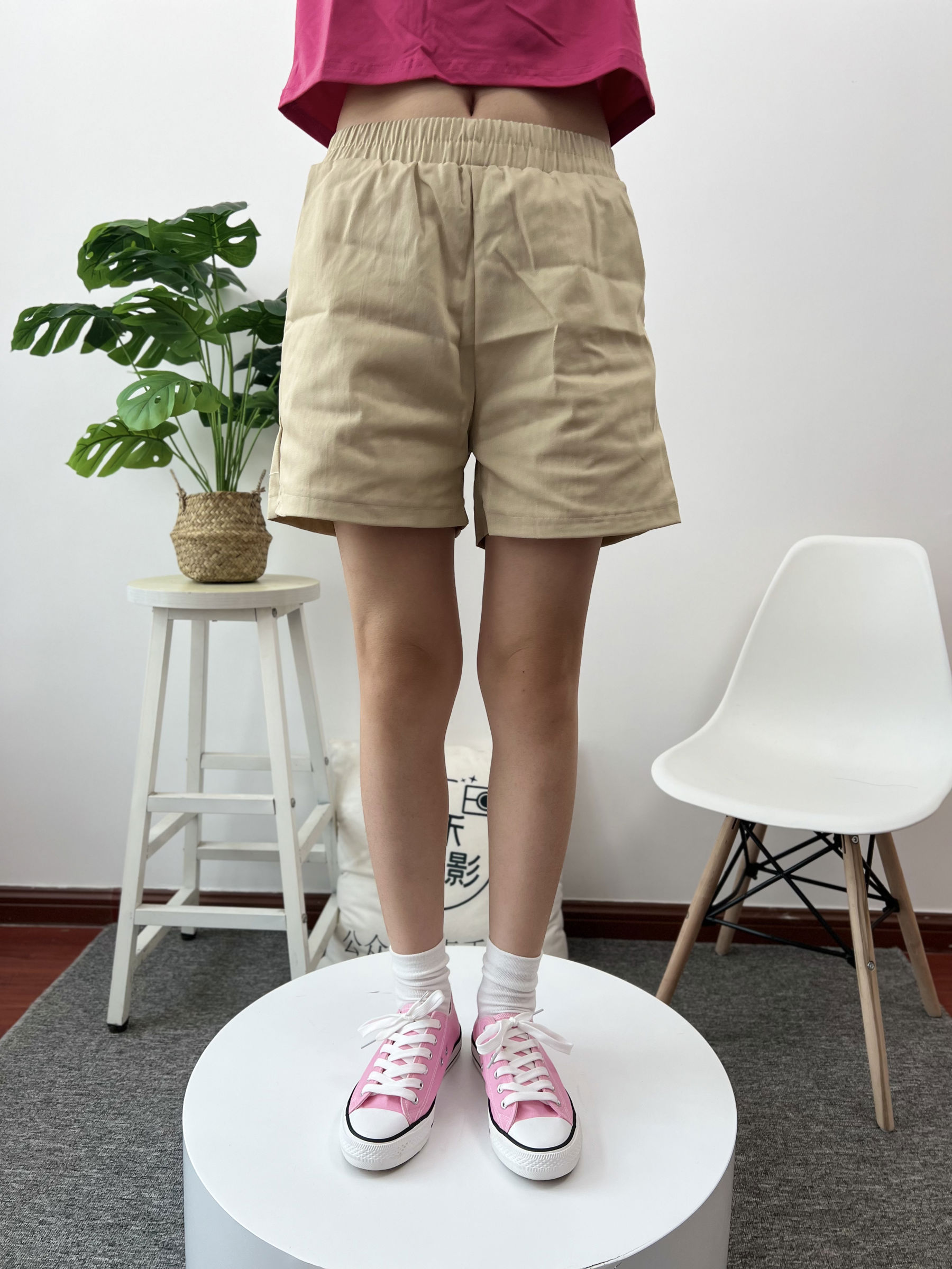 三禾摄影 No.025 休闲短裤 棉袜 帆布鞋/(182P)