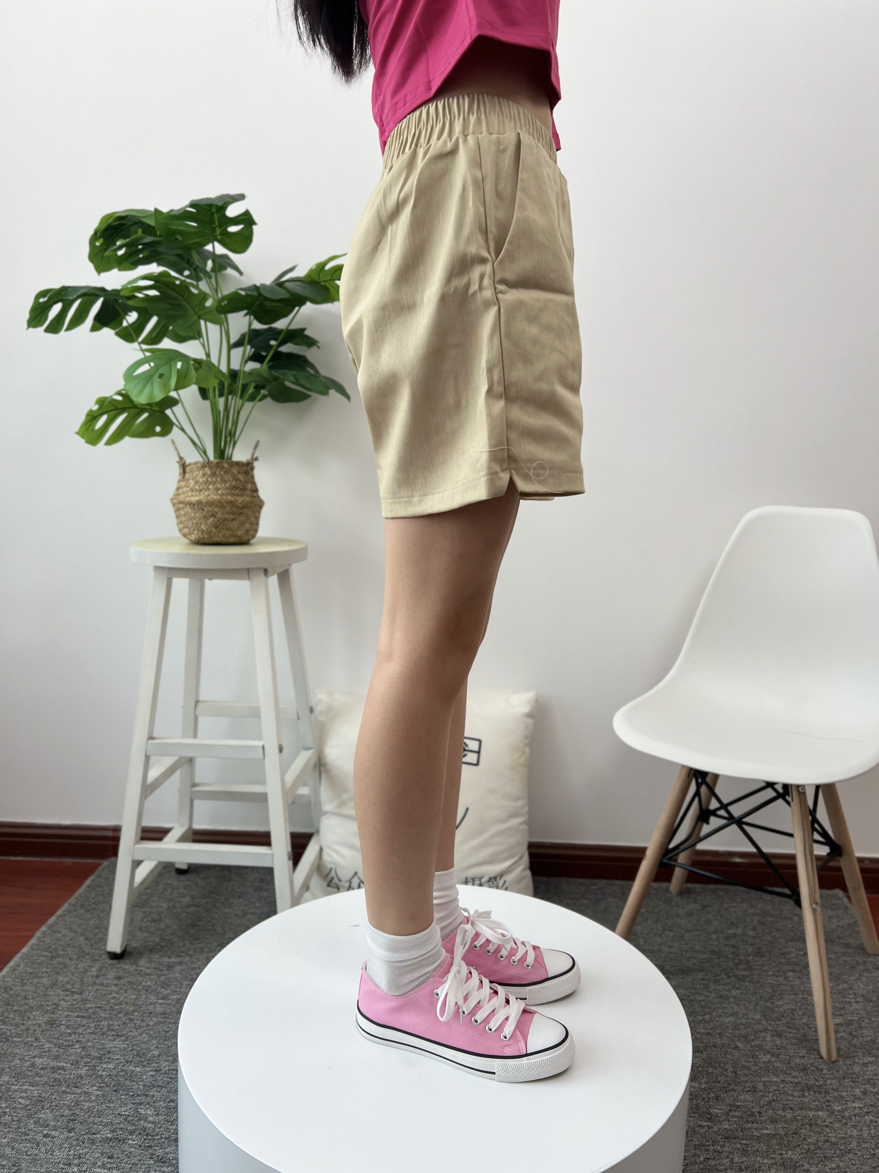 三禾摄影 No.025 休闲短裤 棉袜 帆布鞋/(182P)