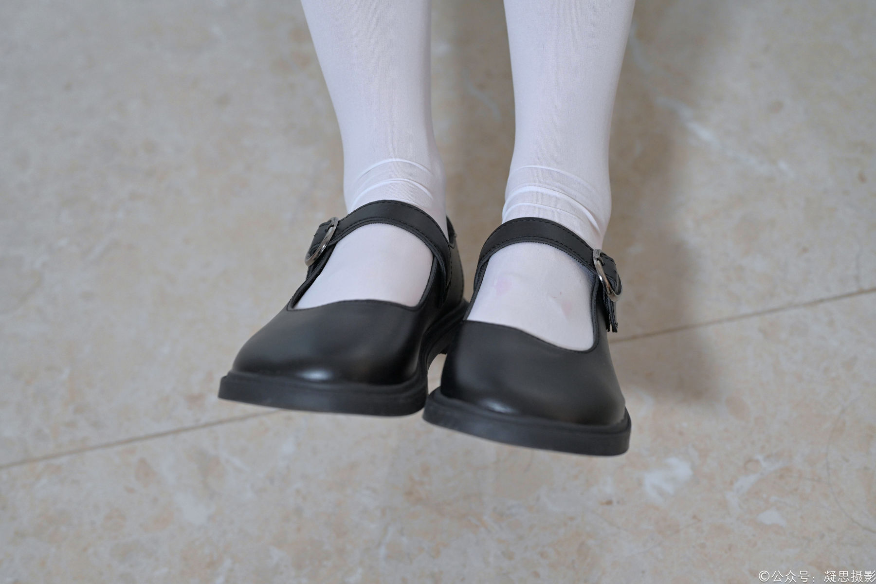 凝思摄影 No.014 木木 - 民国校服、过膝袜、小皮鞋/(159P)
