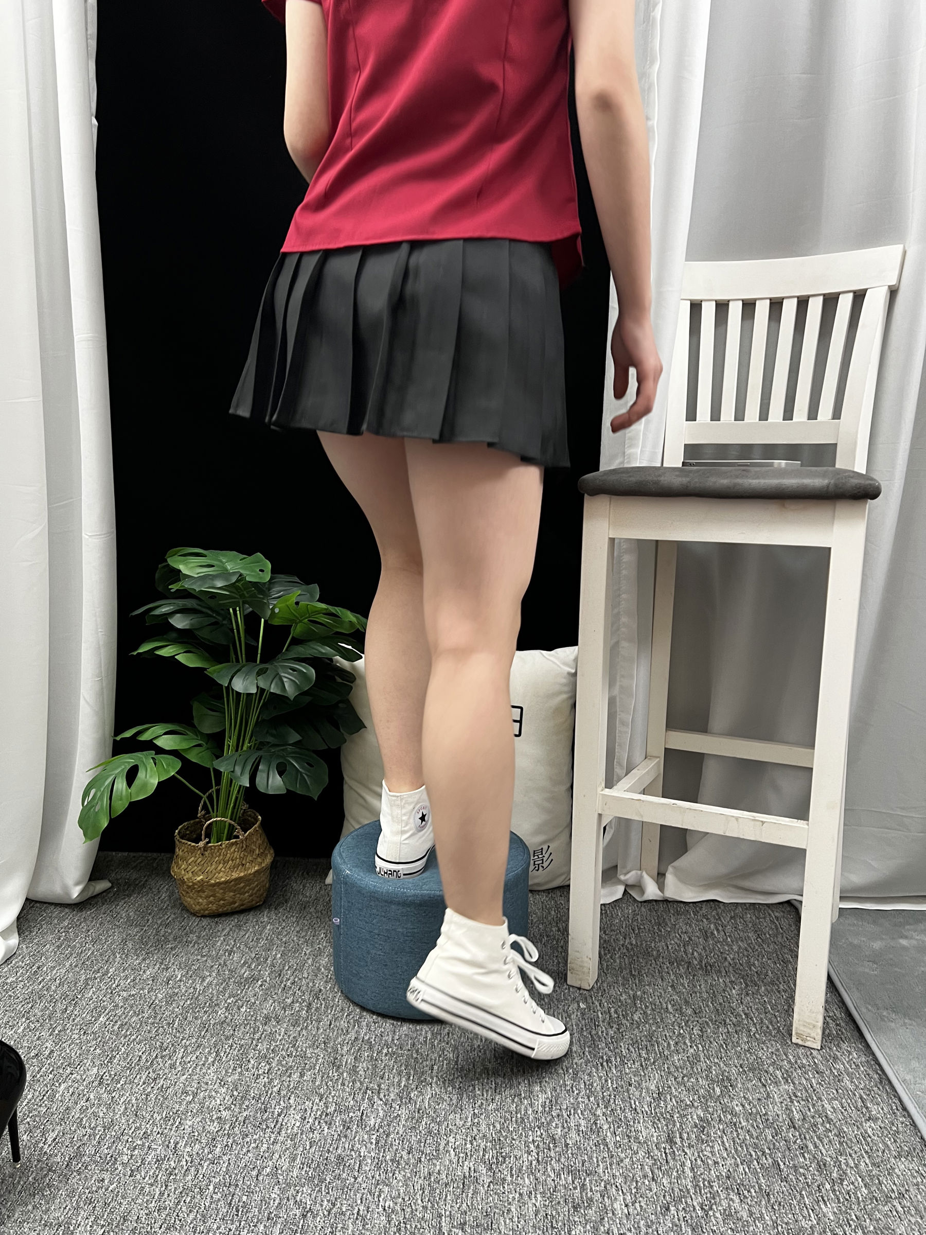 三禾摄影 No.021 短裙 凉拖 帆布鞋 高跟/(217P)