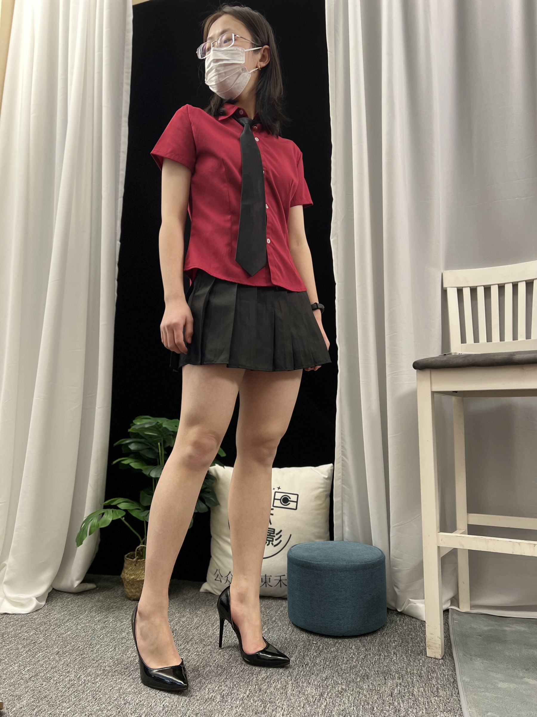 三禾摄影 No.021 短裙 凉拖 帆布鞋 高跟/(217P)