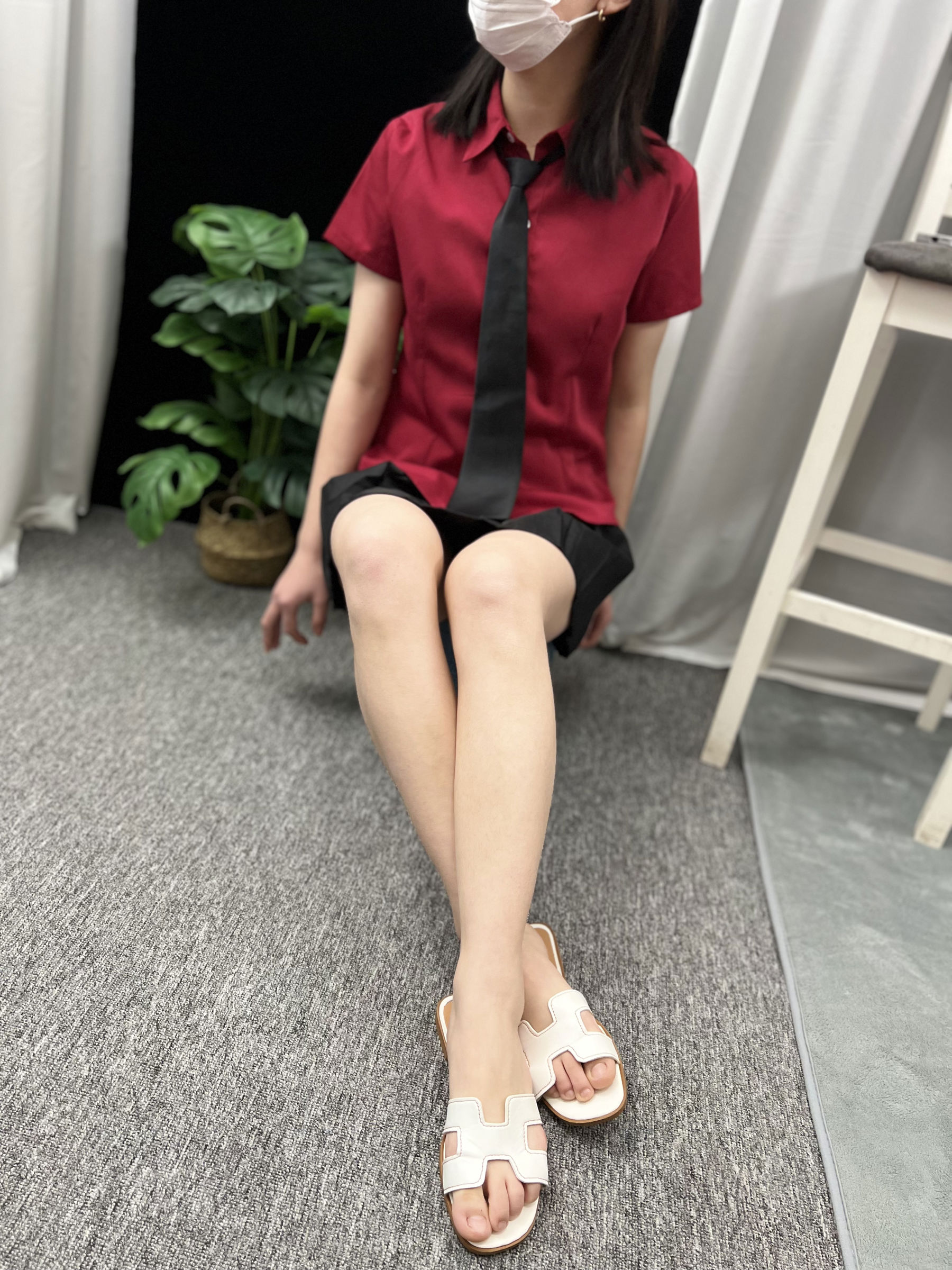 三禾摄影 No.021 短裙 凉拖 帆布鞋 高跟/(217P)