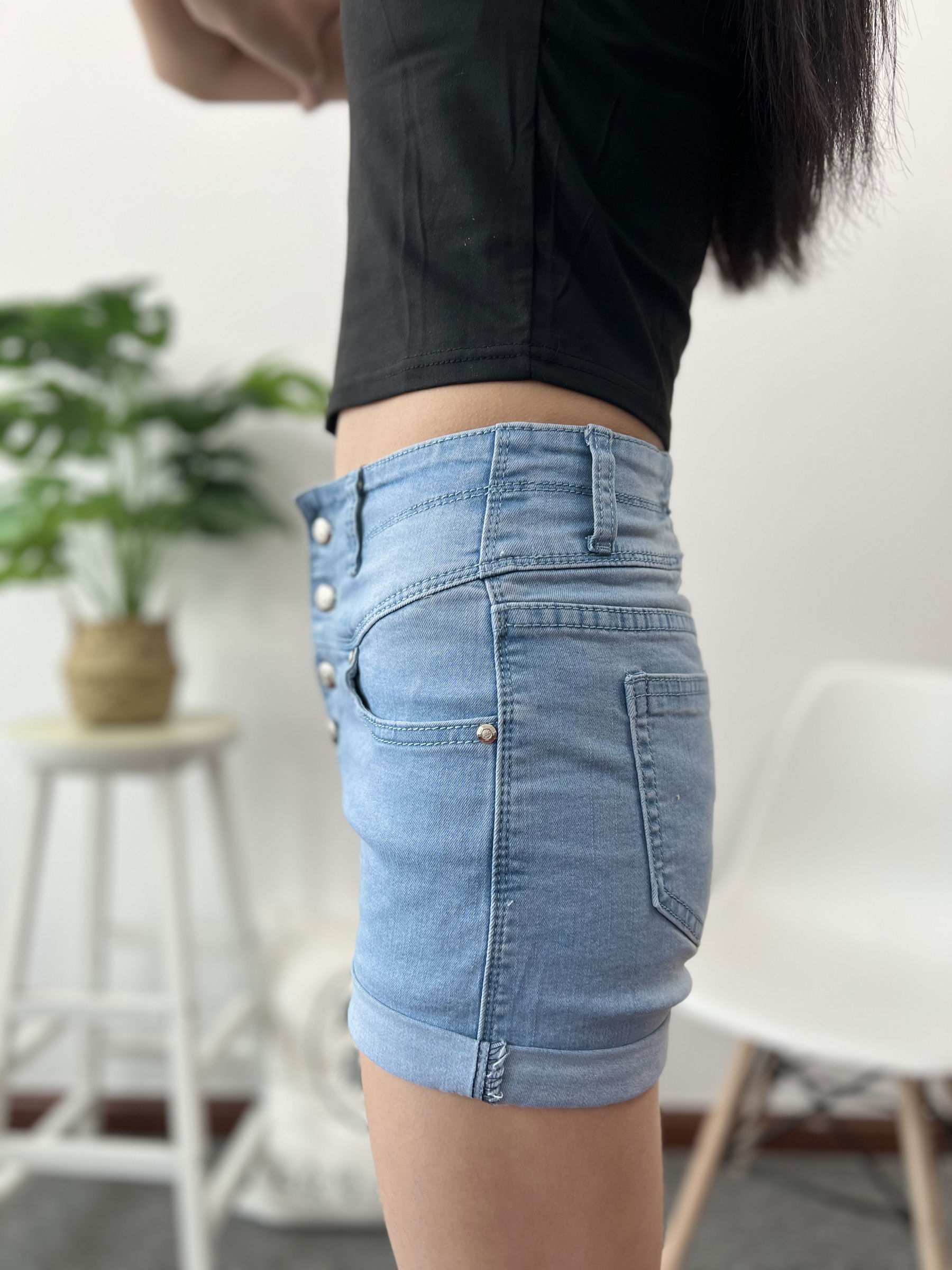 三禾摄影 No.026 牛仔短裤 棉袜 帆布鞋/(176P)