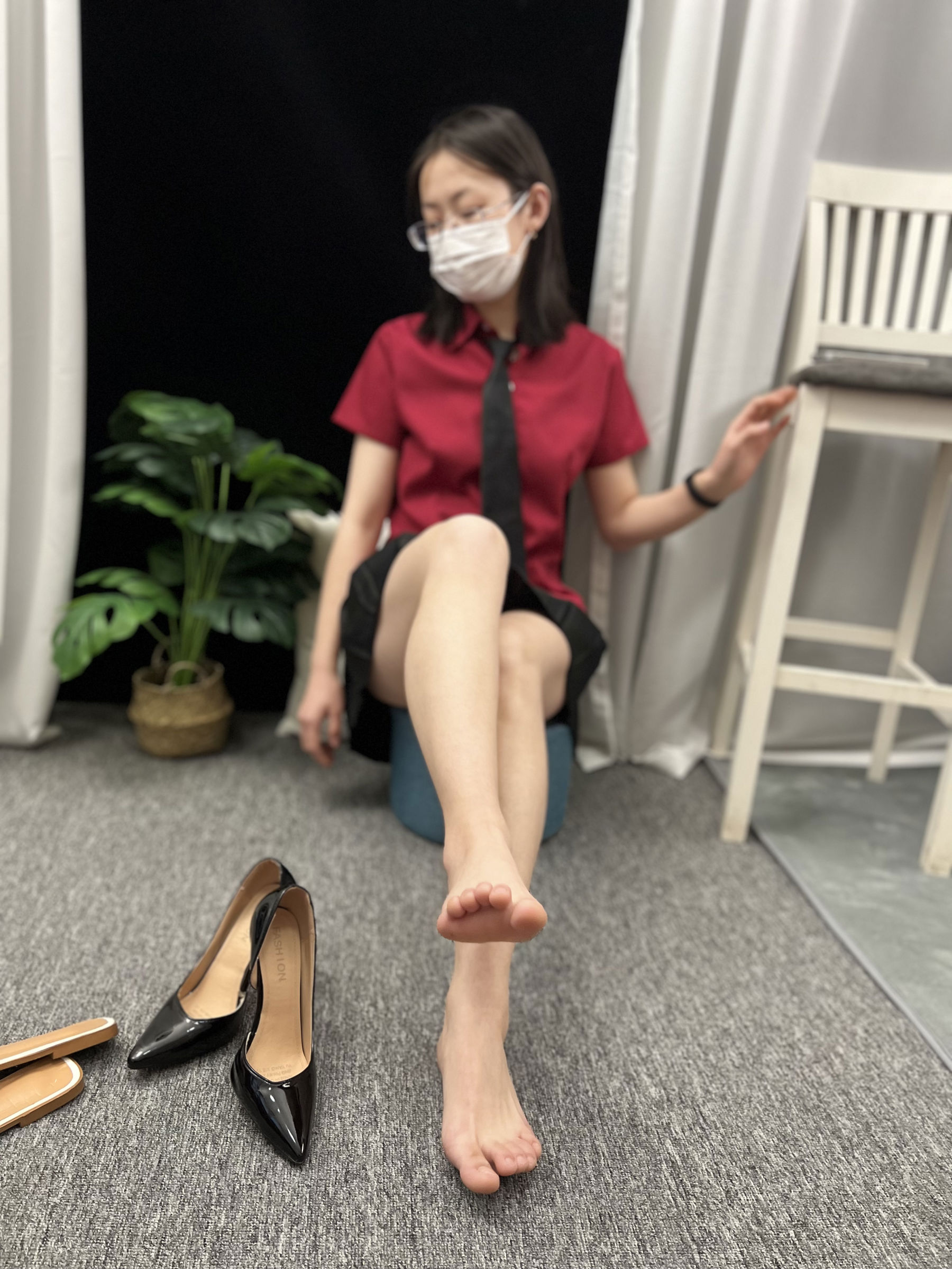 三禾摄影 No.021 短裙 凉拖 帆布鞋 高跟/(217P)