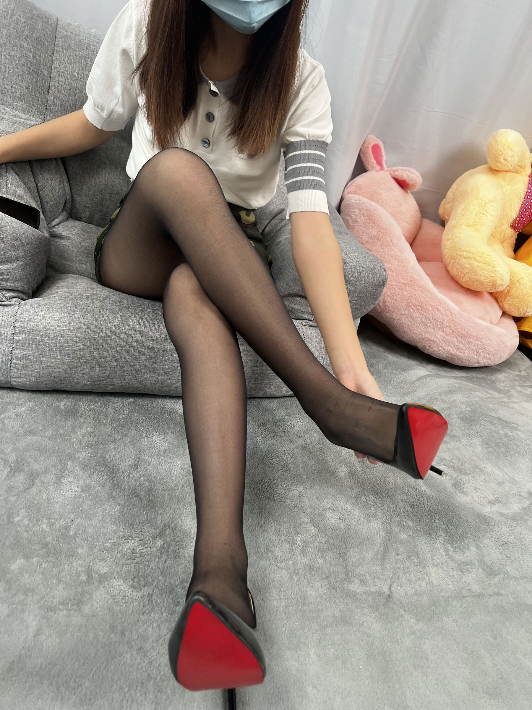 三禾摄影 No.022 短裙 黑丝 高跟/(207P)