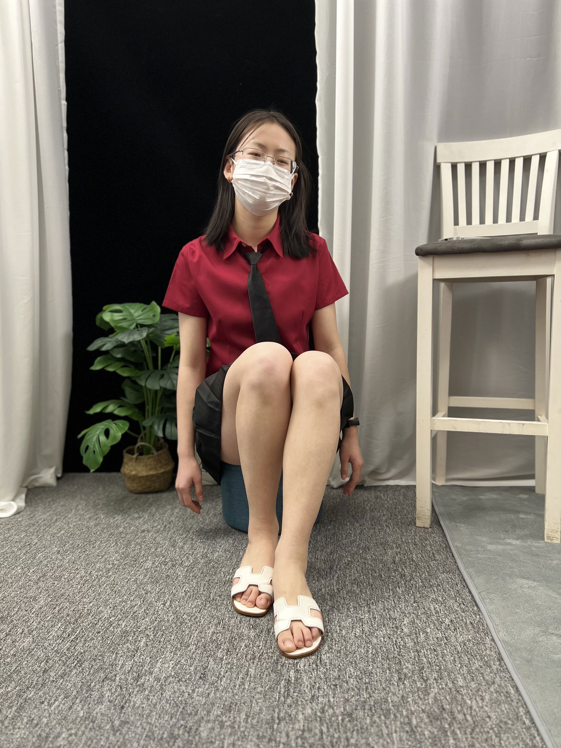 三禾摄影 No.021 短裙 凉拖 帆布鞋 高跟/(217P)