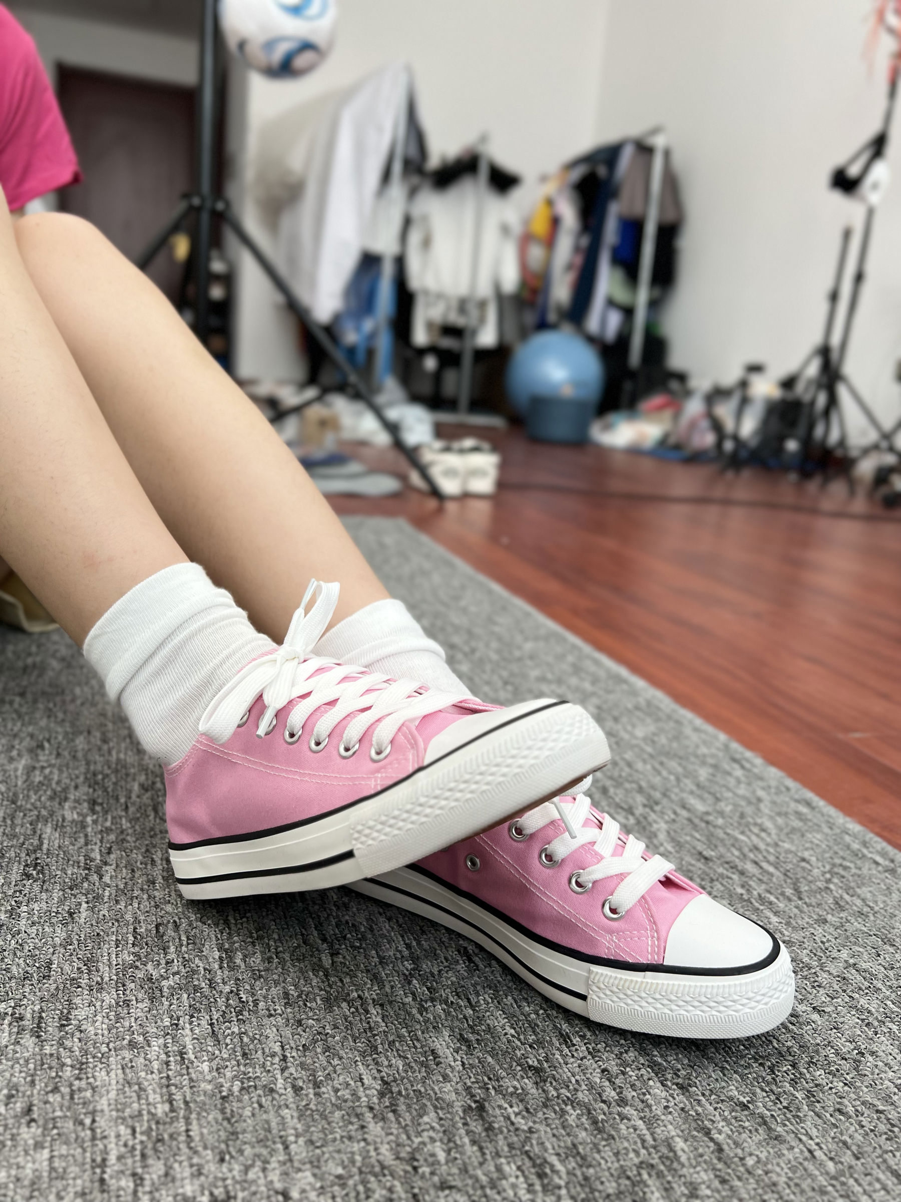 三禾摄影 No.025 休闲短裤 棉袜 帆布鞋/(182P)