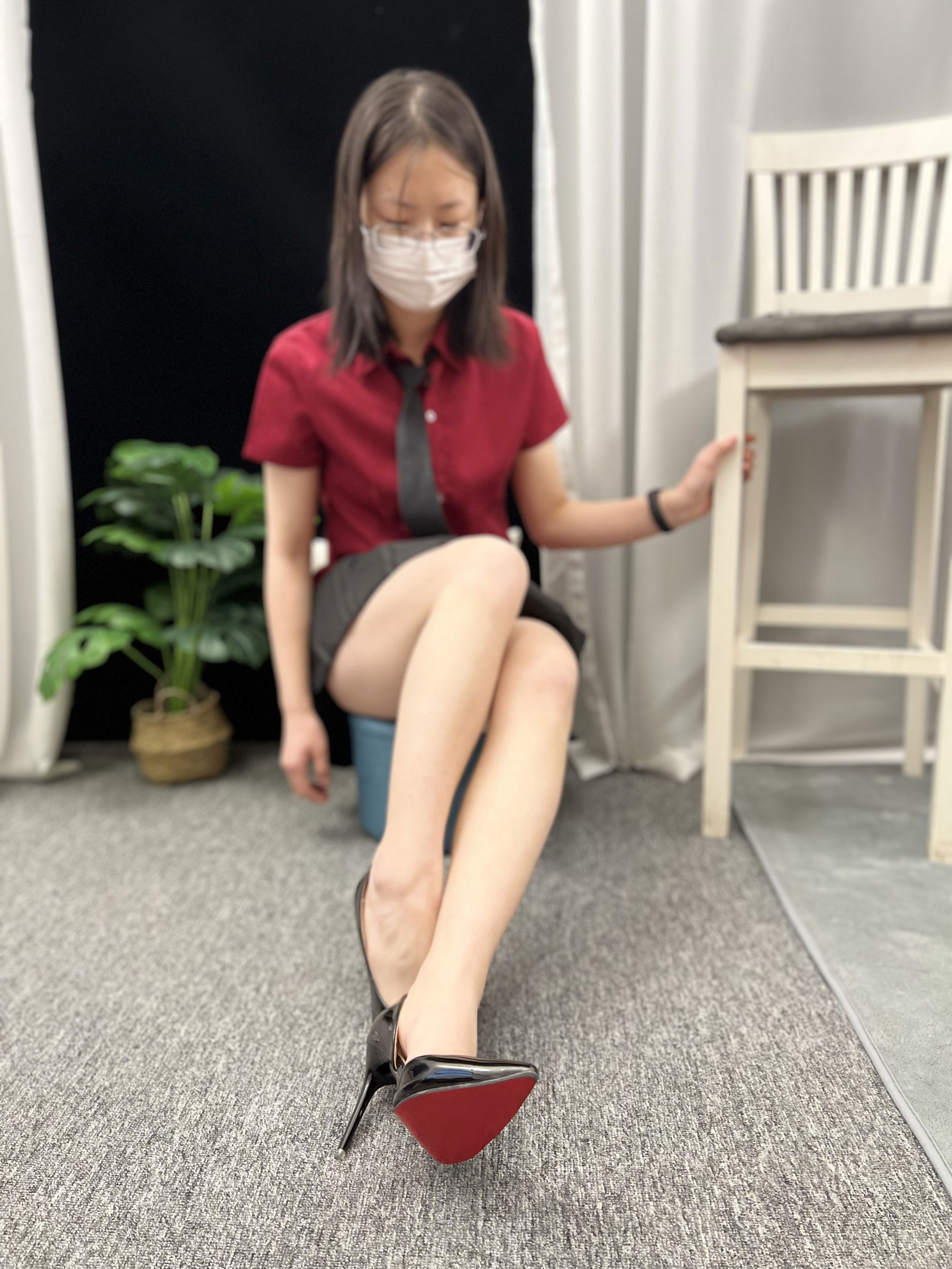 三禾摄影 No.021 短裙 凉拖 帆布鞋 高跟/(217P)