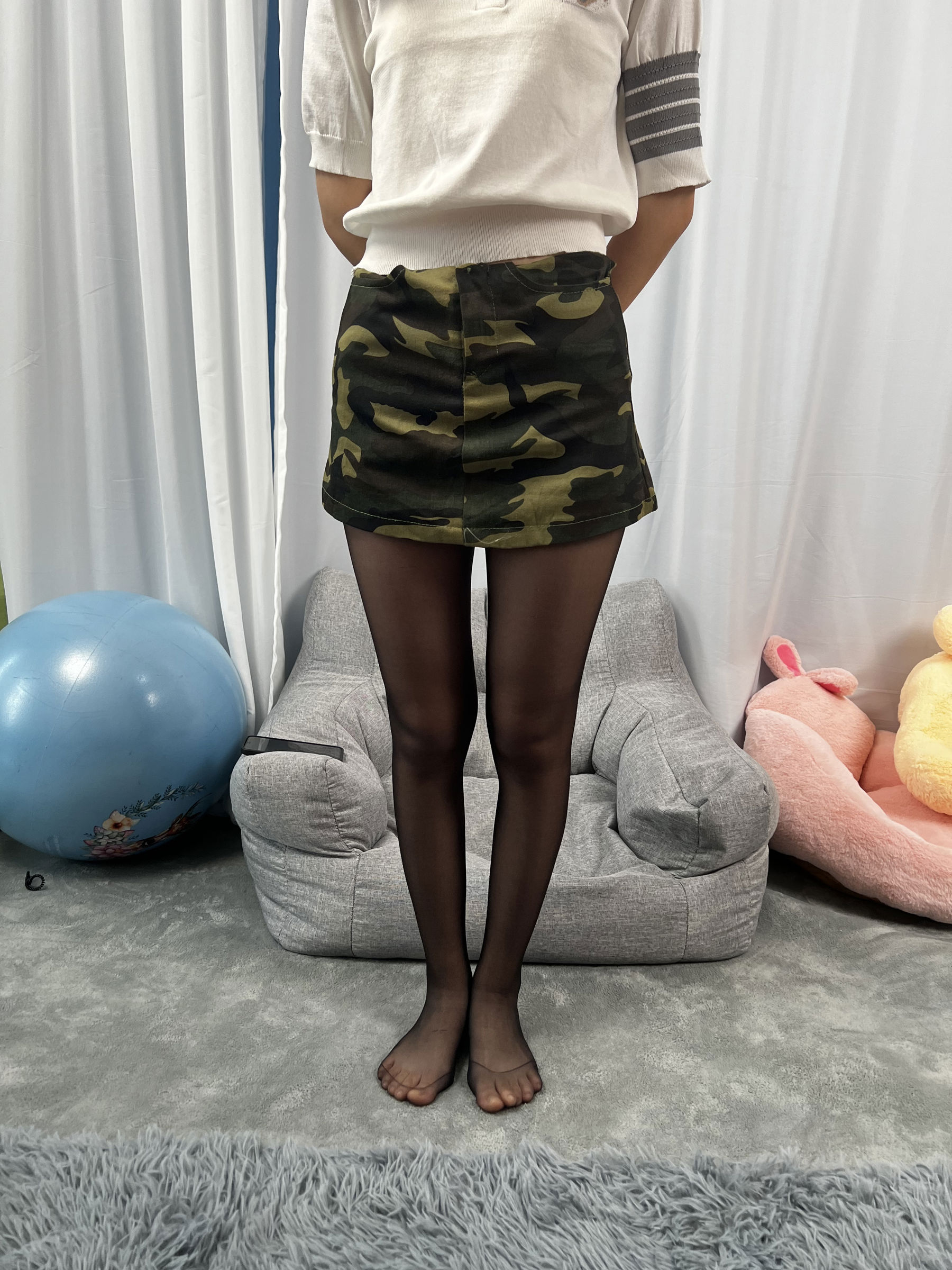 三禾摄影 No.022 短裙 黑丝 高跟/(207P)