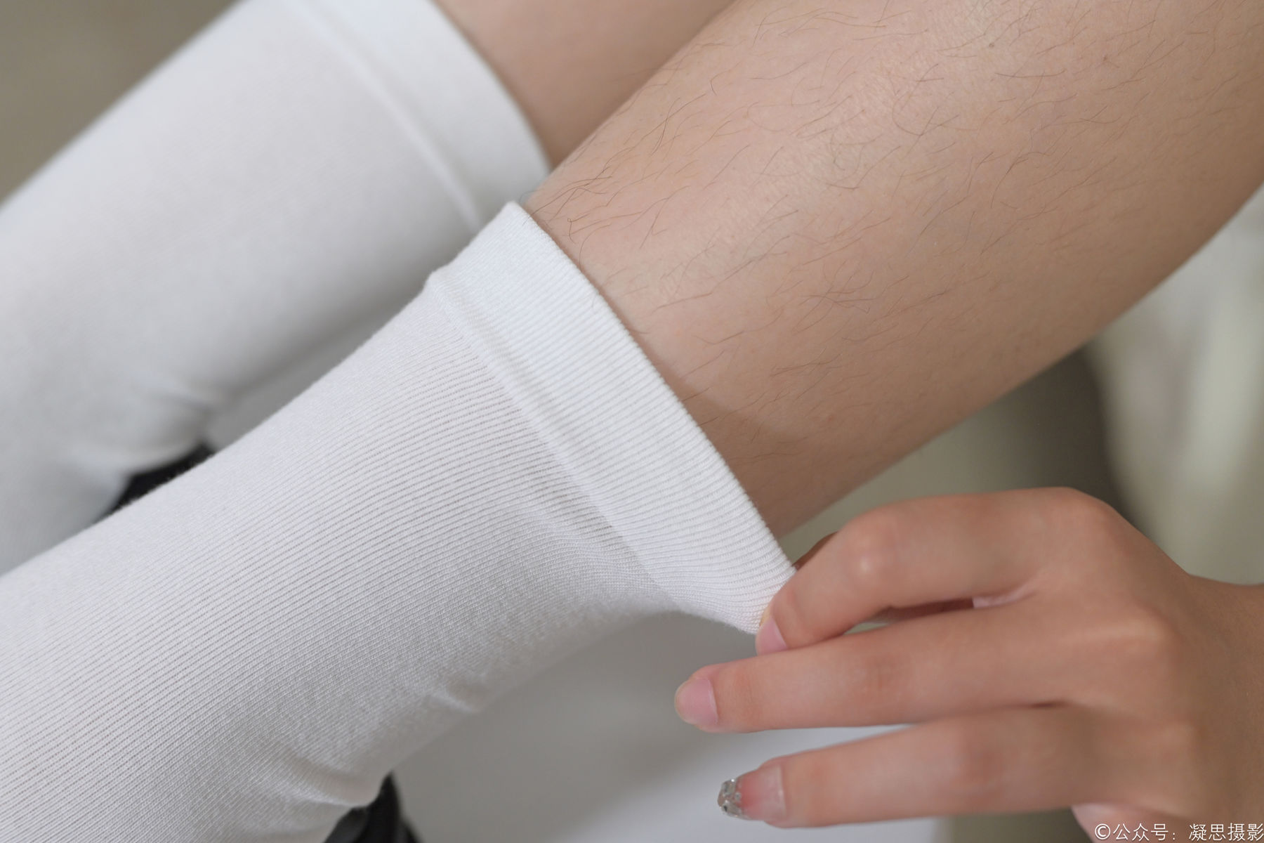 凝思摄影 No.008 铃铃 - 短裙、短白袜、小皮鞋/(158P)