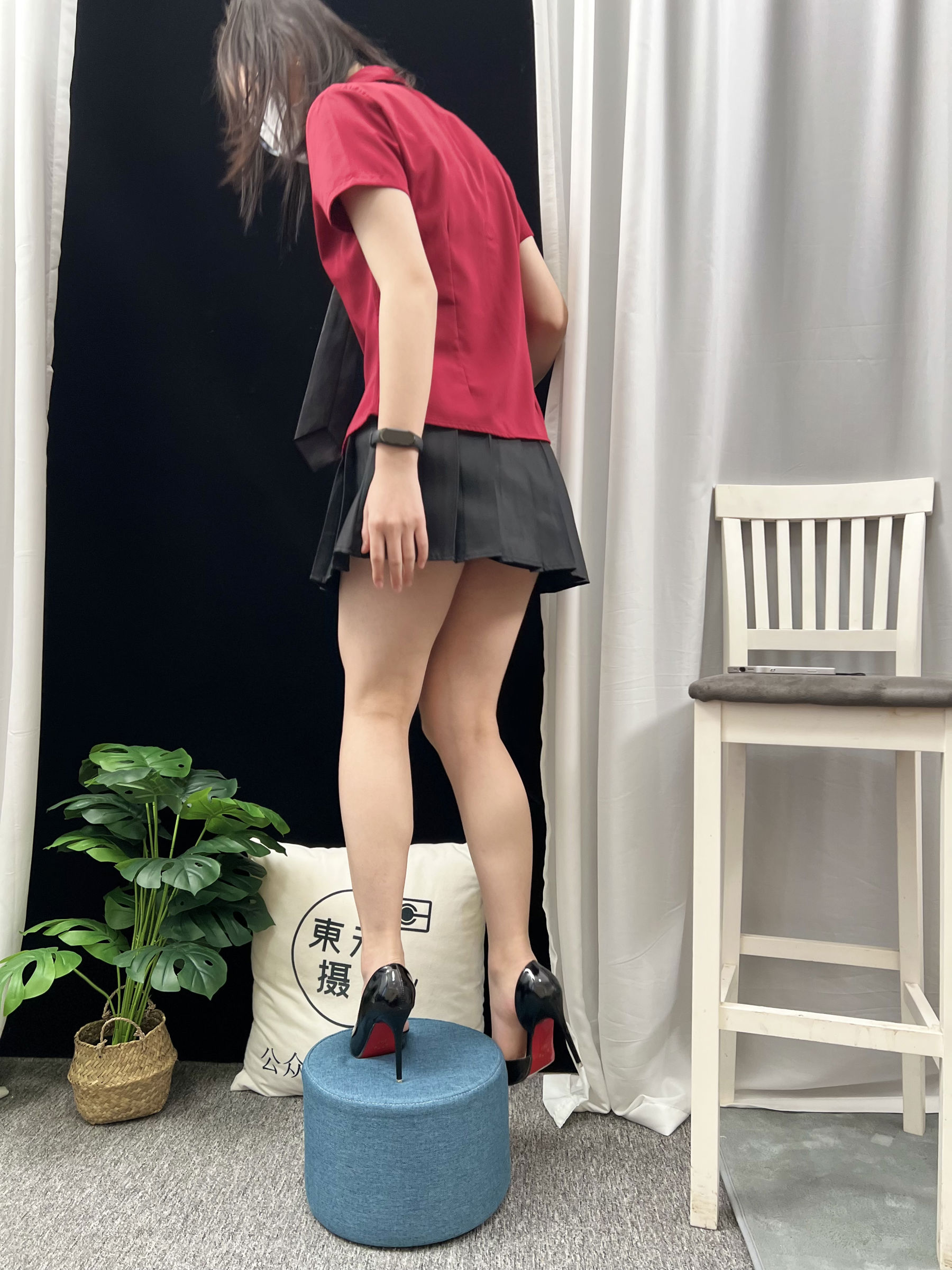 三禾摄影 No.021 短裙 凉拖 帆布鞋 高跟/(217P)