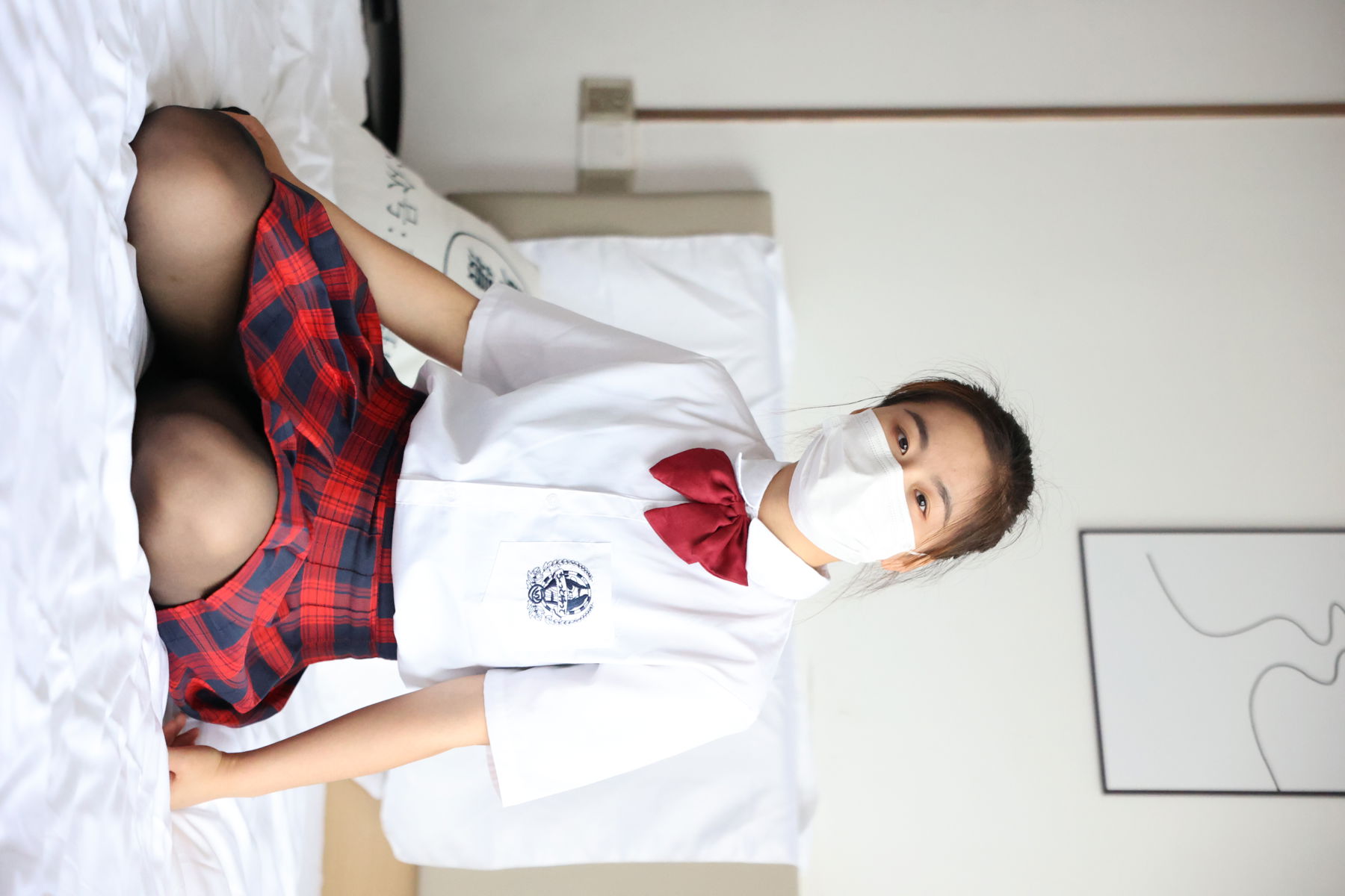 三禾摄影 No.020 JK 黑丝/(299P)