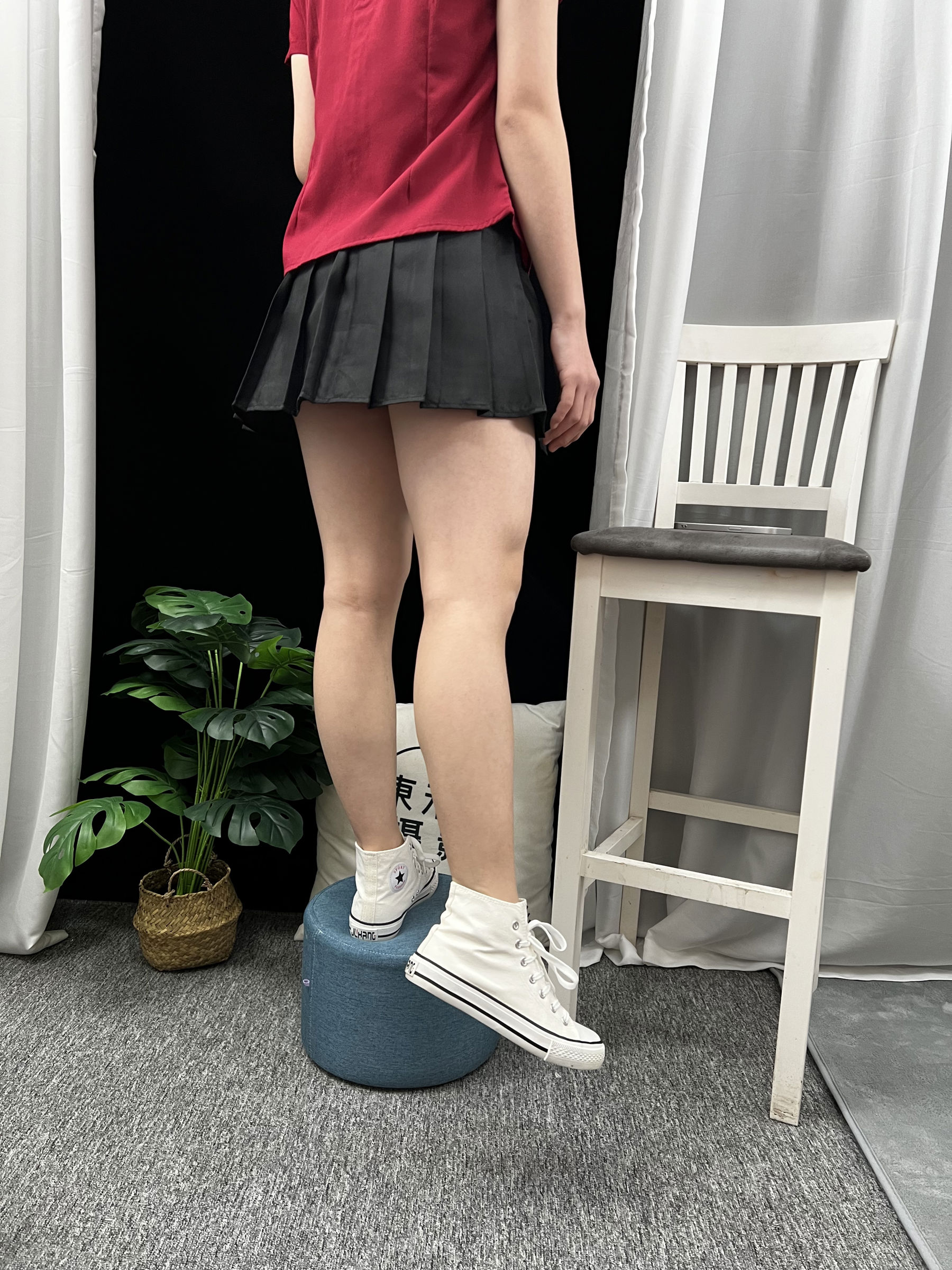 三禾摄影 No.021 短裙 凉拖 帆布鞋 高跟/(217P)