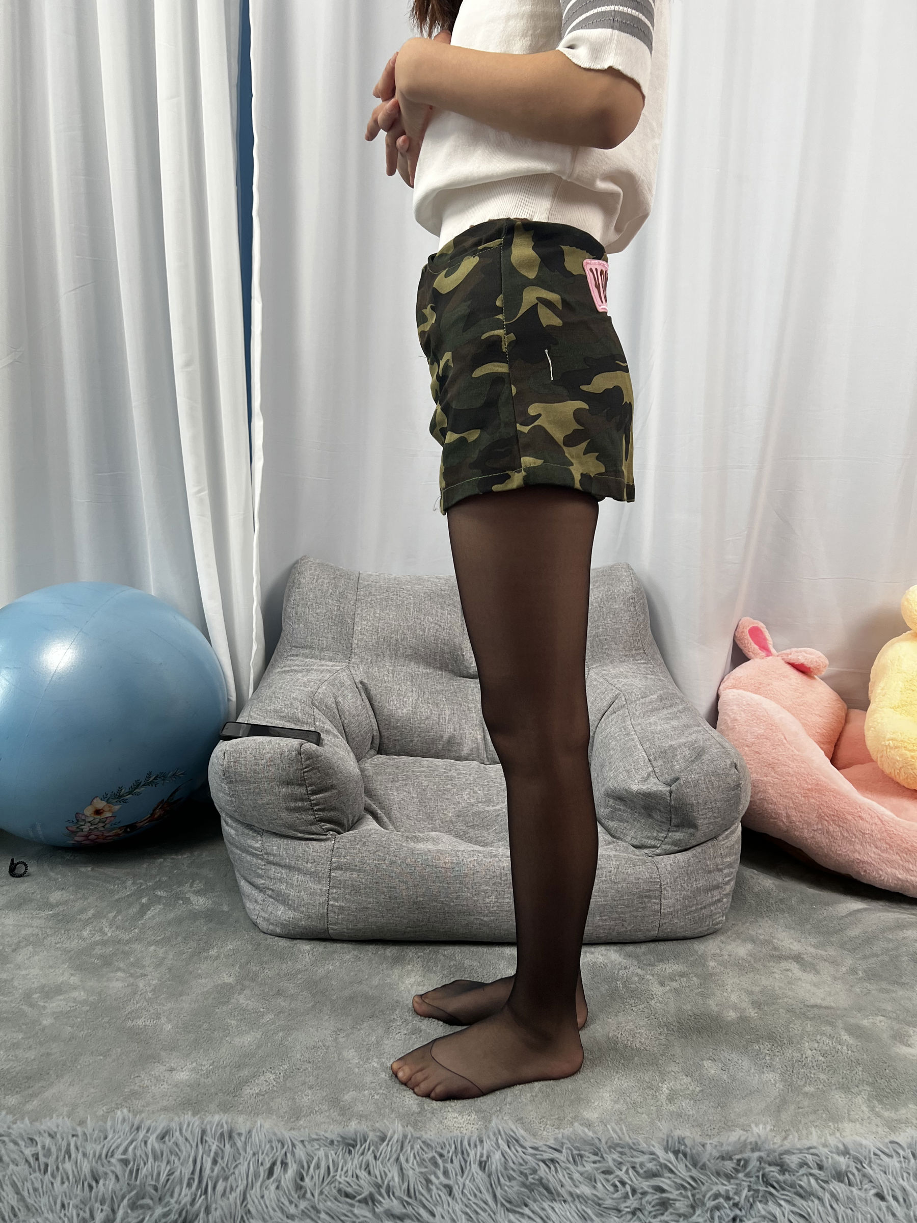 三禾摄影 No.022 短裙 黑丝 高跟/(207P)