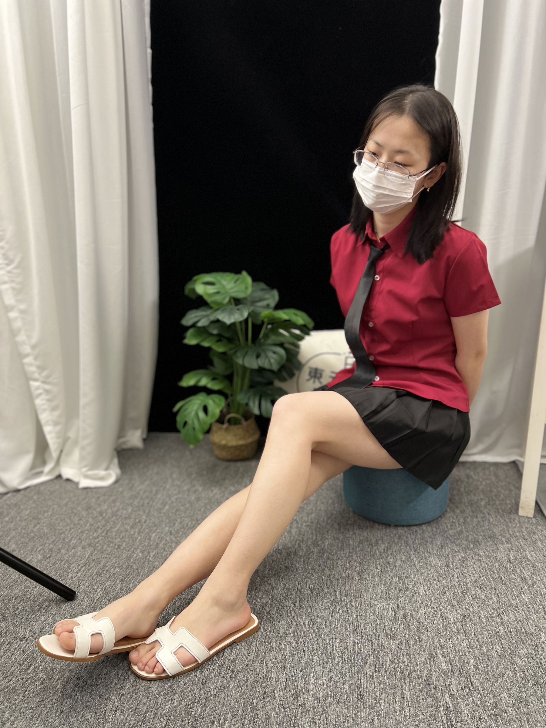 三禾摄影 No.021 短裙 凉拖 帆布鞋 高跟/(217P)