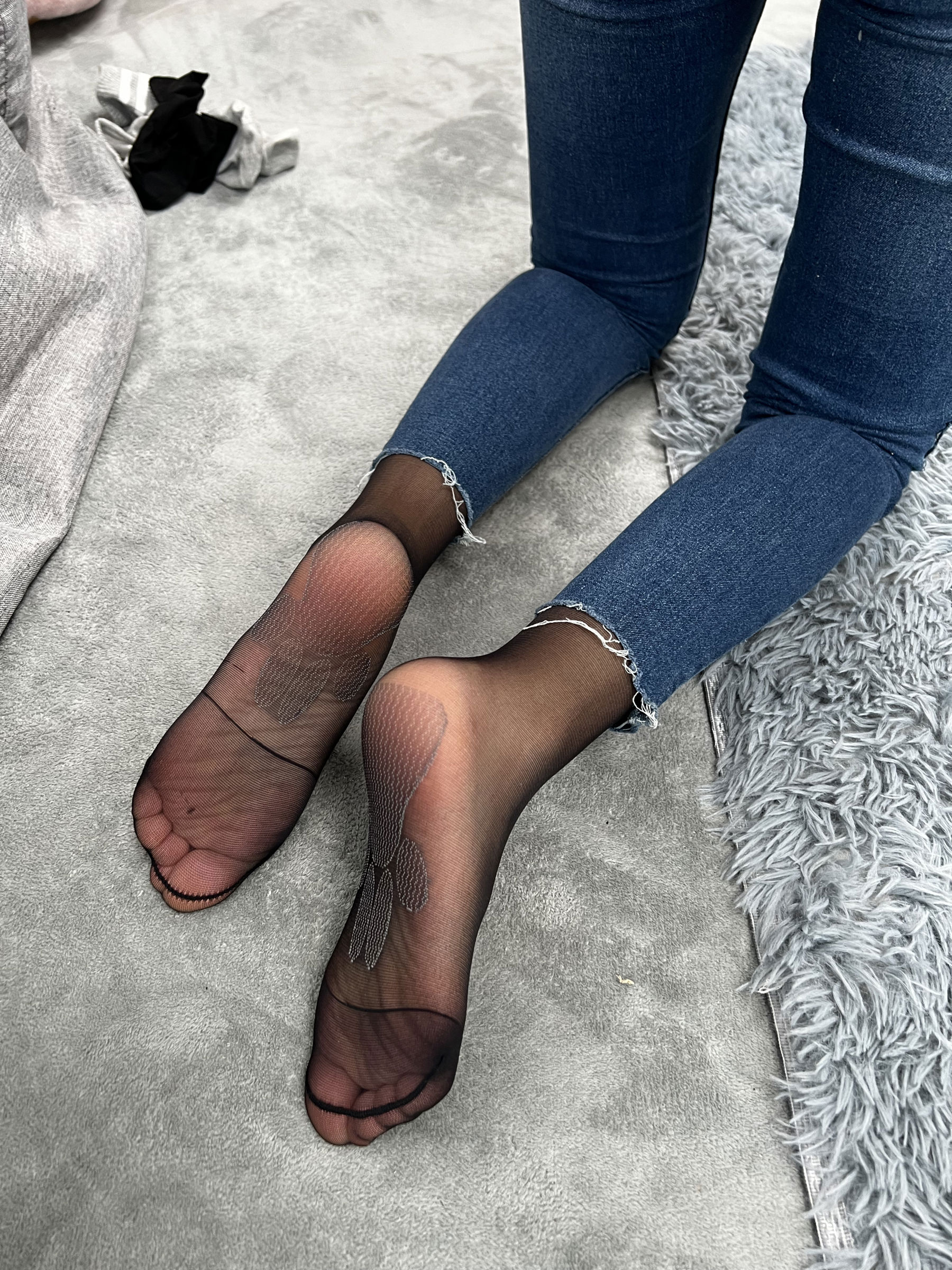 三禾摄影 No.024 牛仔裤里丝 帆布鞋 高跟/(201P)