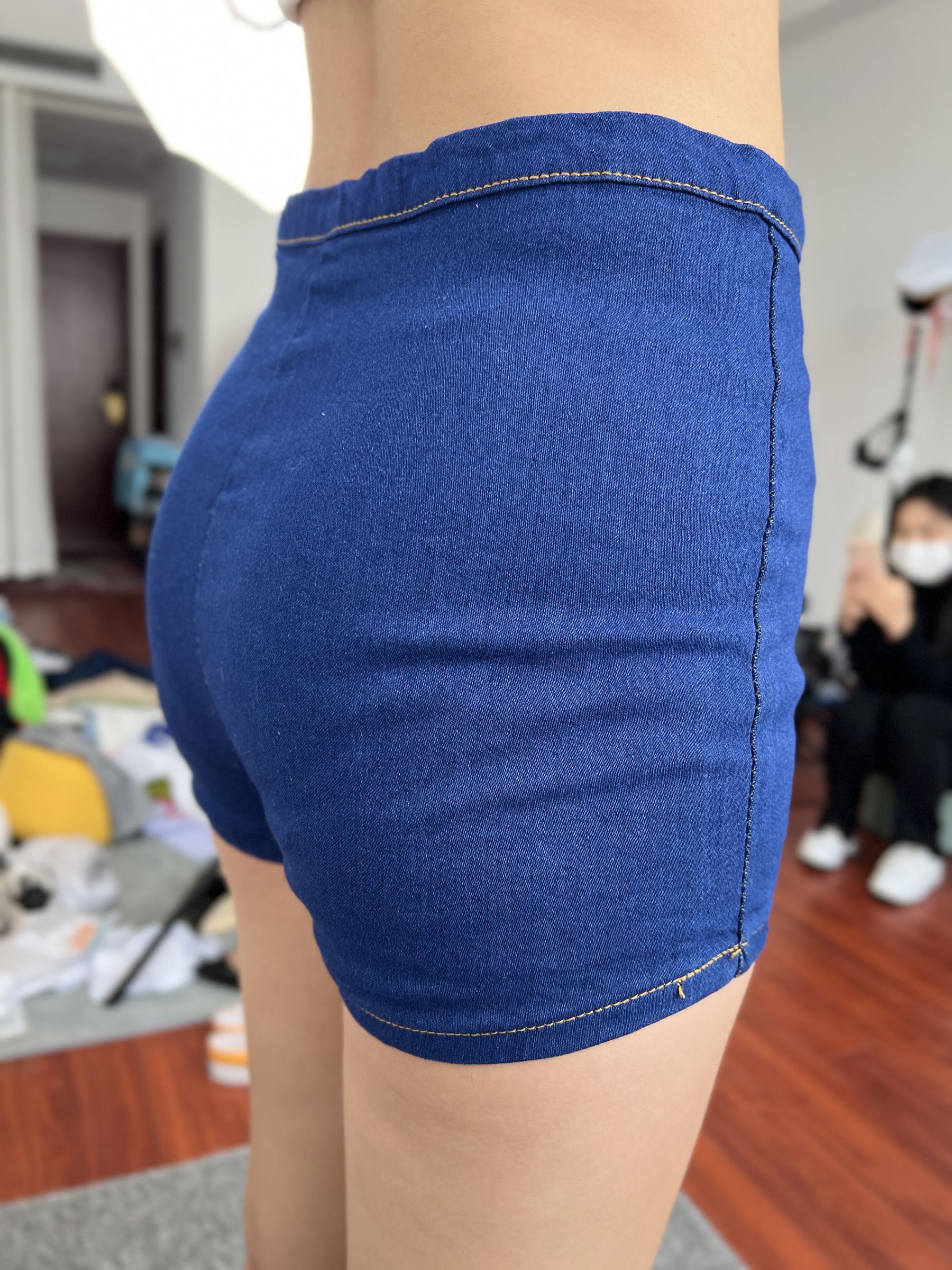 三禾摄影 No.027 牛仔短裤 棉袜 帆布鞋/(213P)