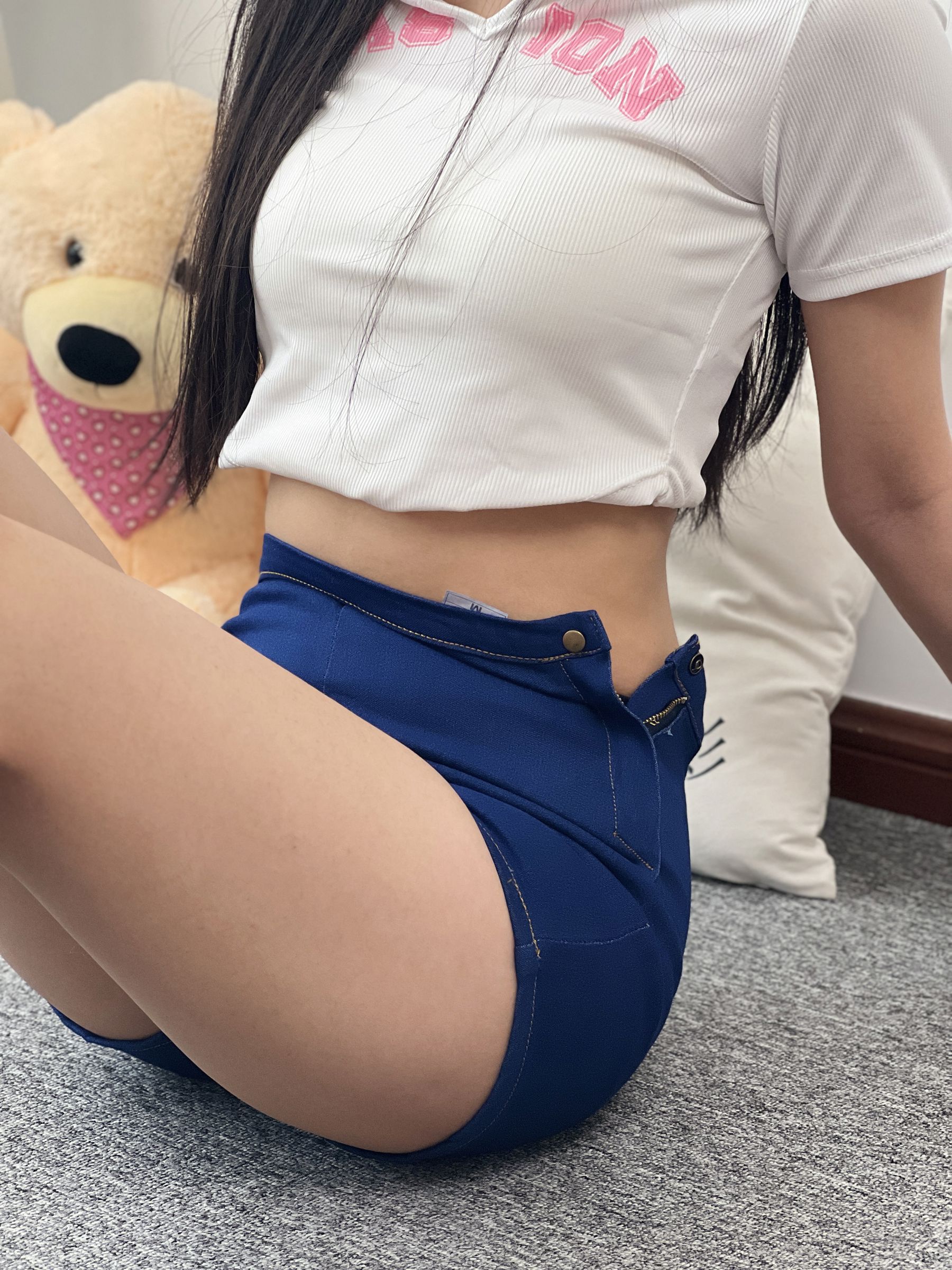 三禾摄影 No.027 牛仔短裤 棉袜 帆布鞋/(213P)