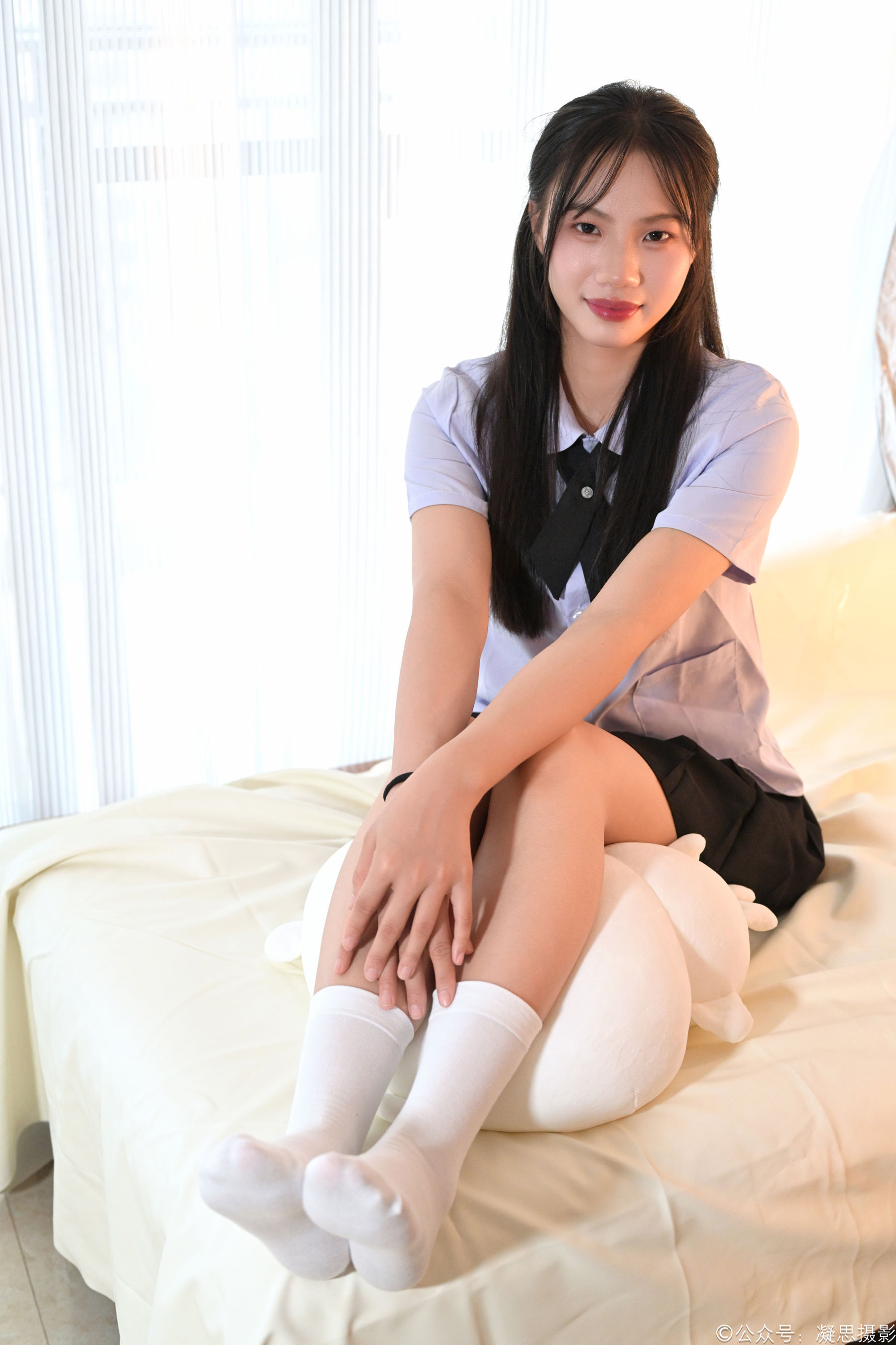 凝思摄影 No.012 德美 - 泰国制服、短白袜、运动鞋/(160P)