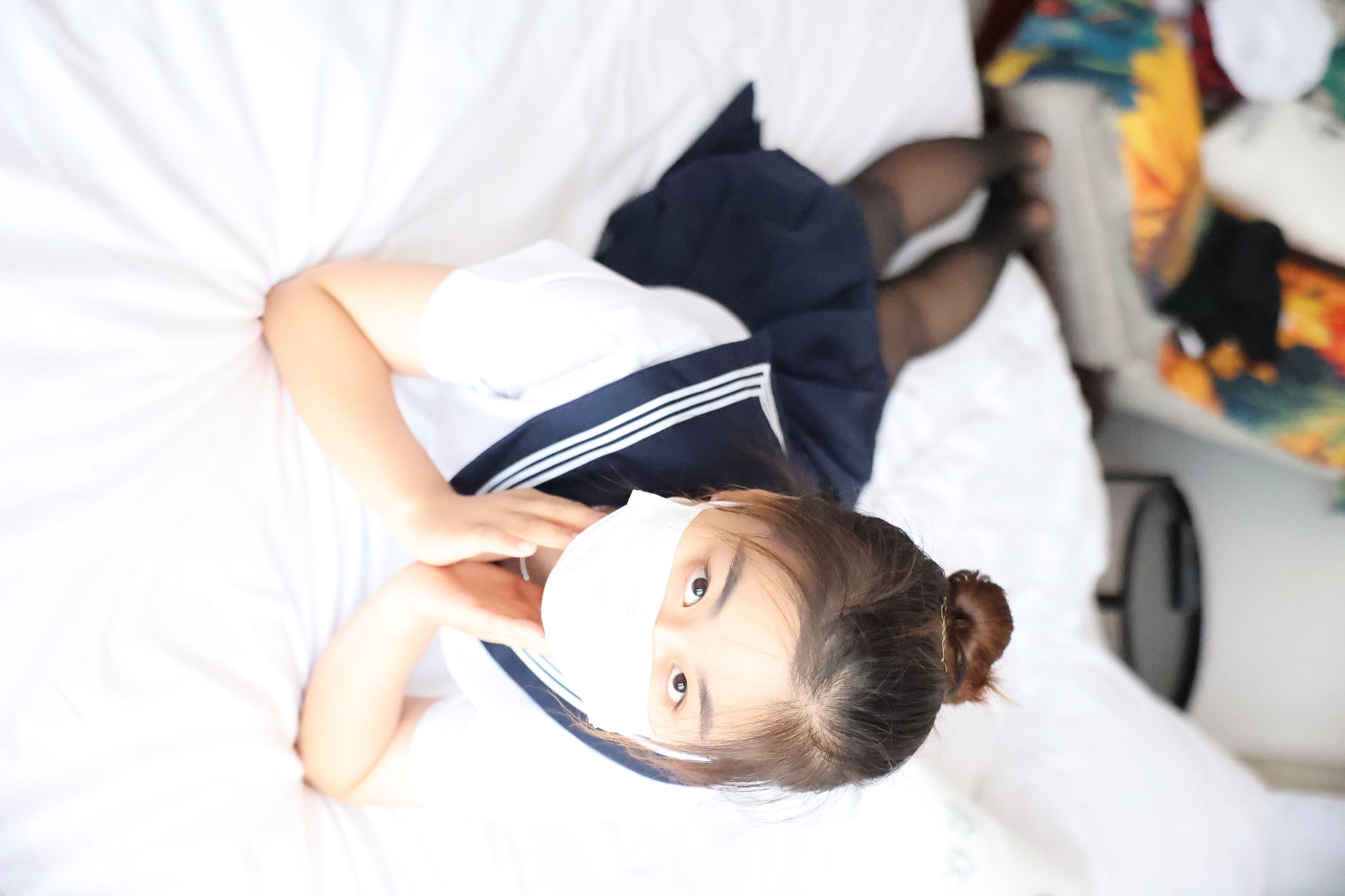 三禾摄影 No.020 JK 黑丝/(299P)