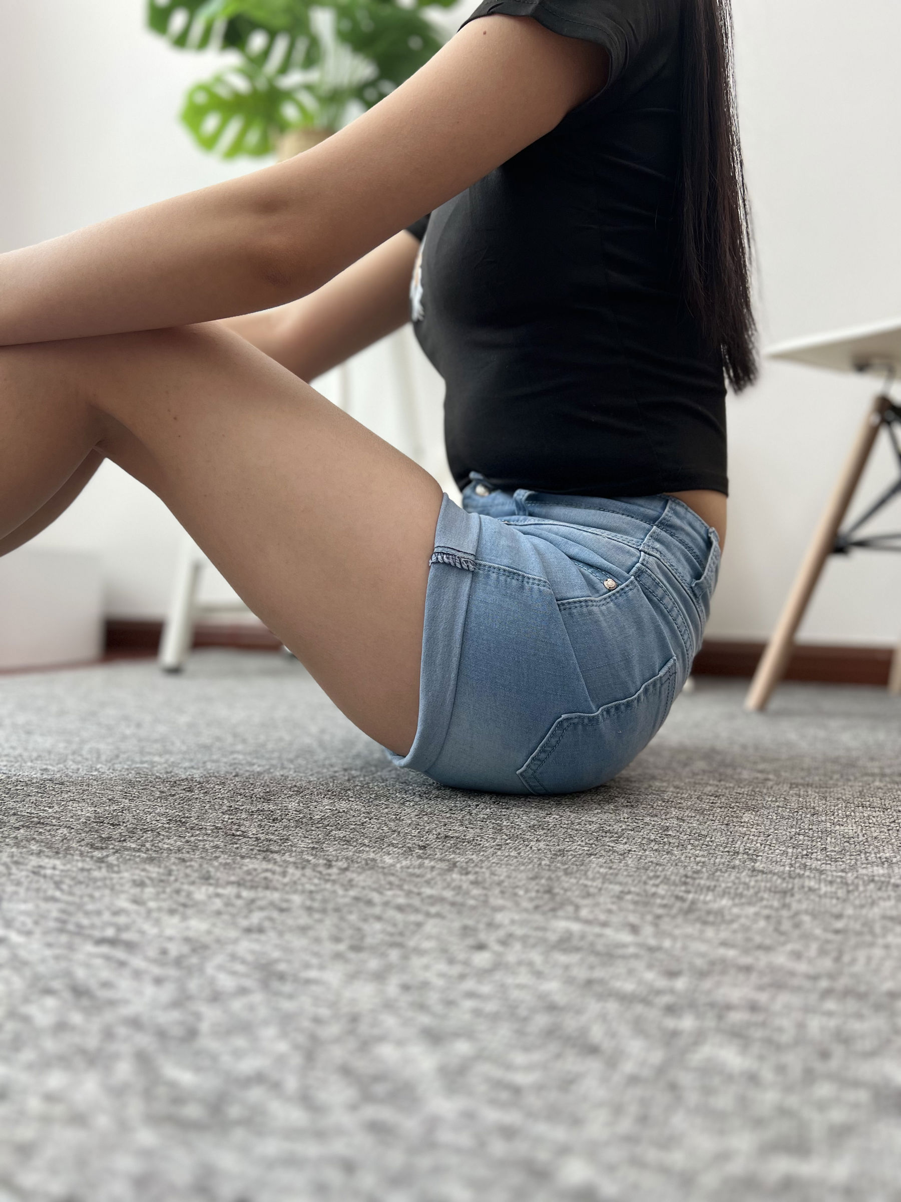 三禾摄影 No.026 牛仔短裤 棉袜 帆布鞋/(176P)