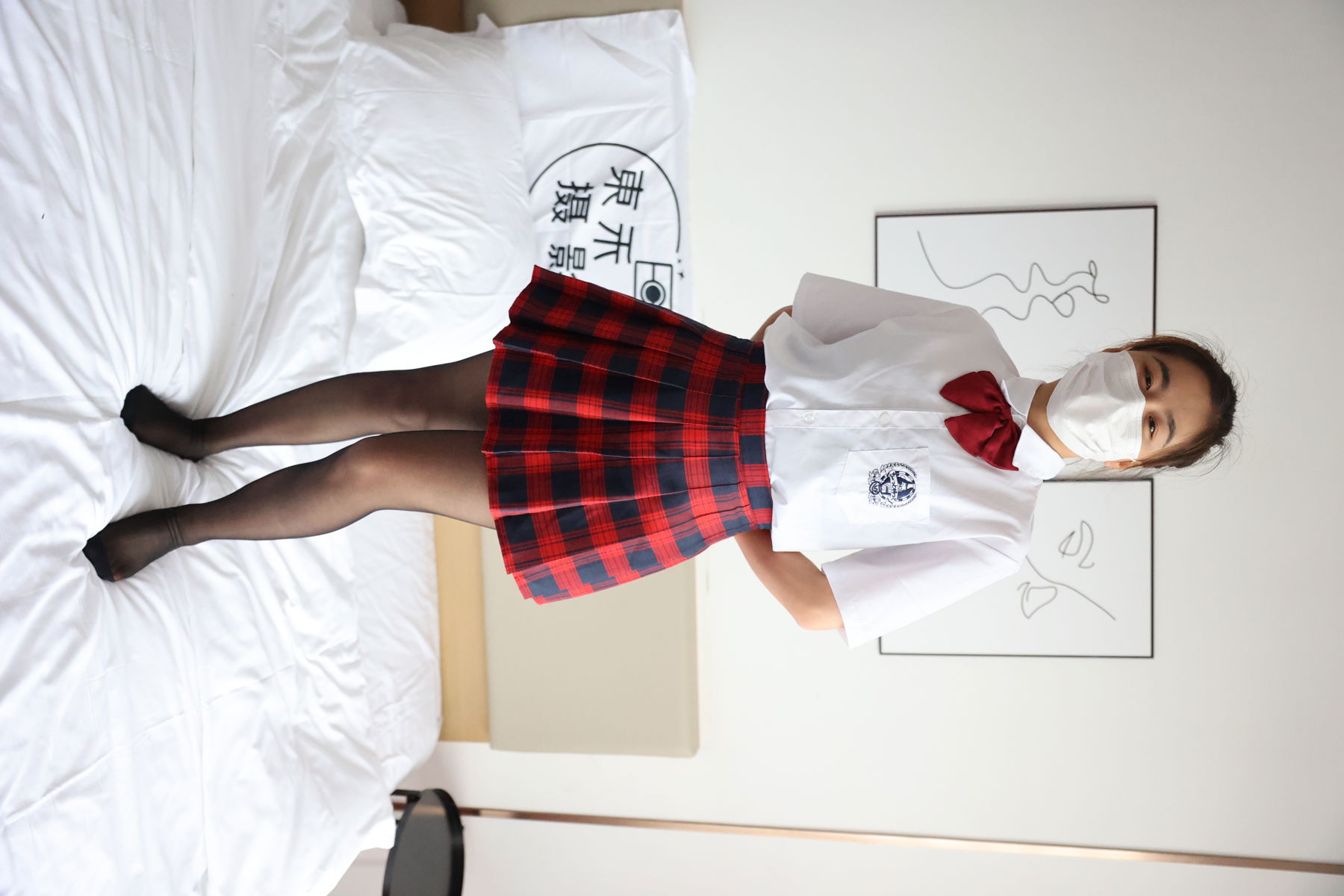 三禾摄影 No.020 JK 黑丝/(299P)