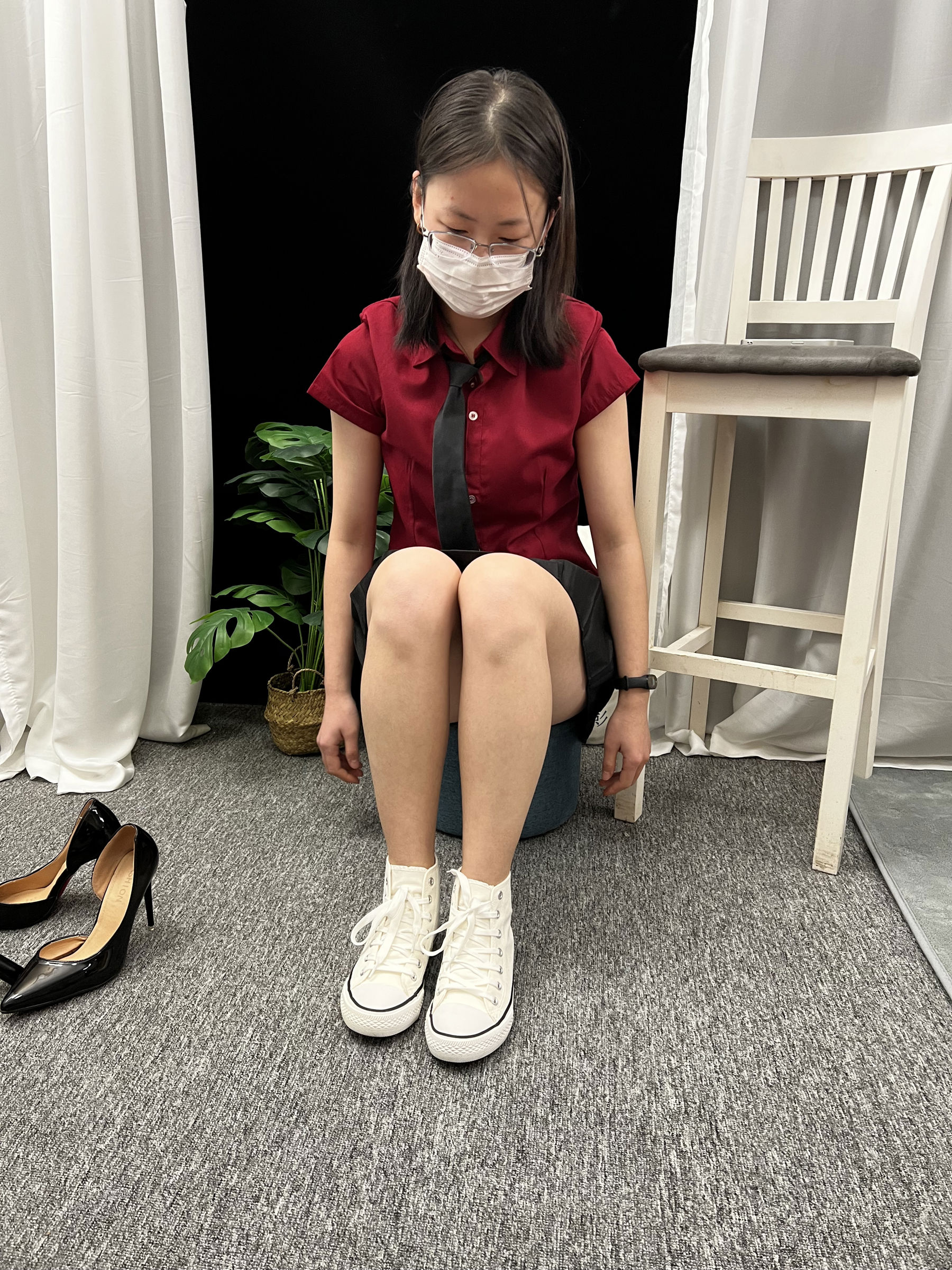 三禾摄影 No.021 短裙 凉拖 帆布鞋 高跟/(217P)