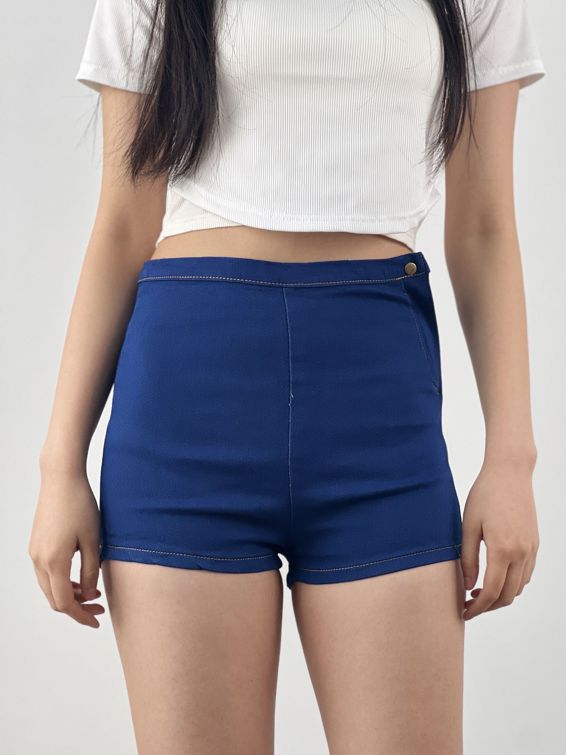 三禾摄影 No.027 牛仔短裤 棉袜 帆布鞋/(213P)