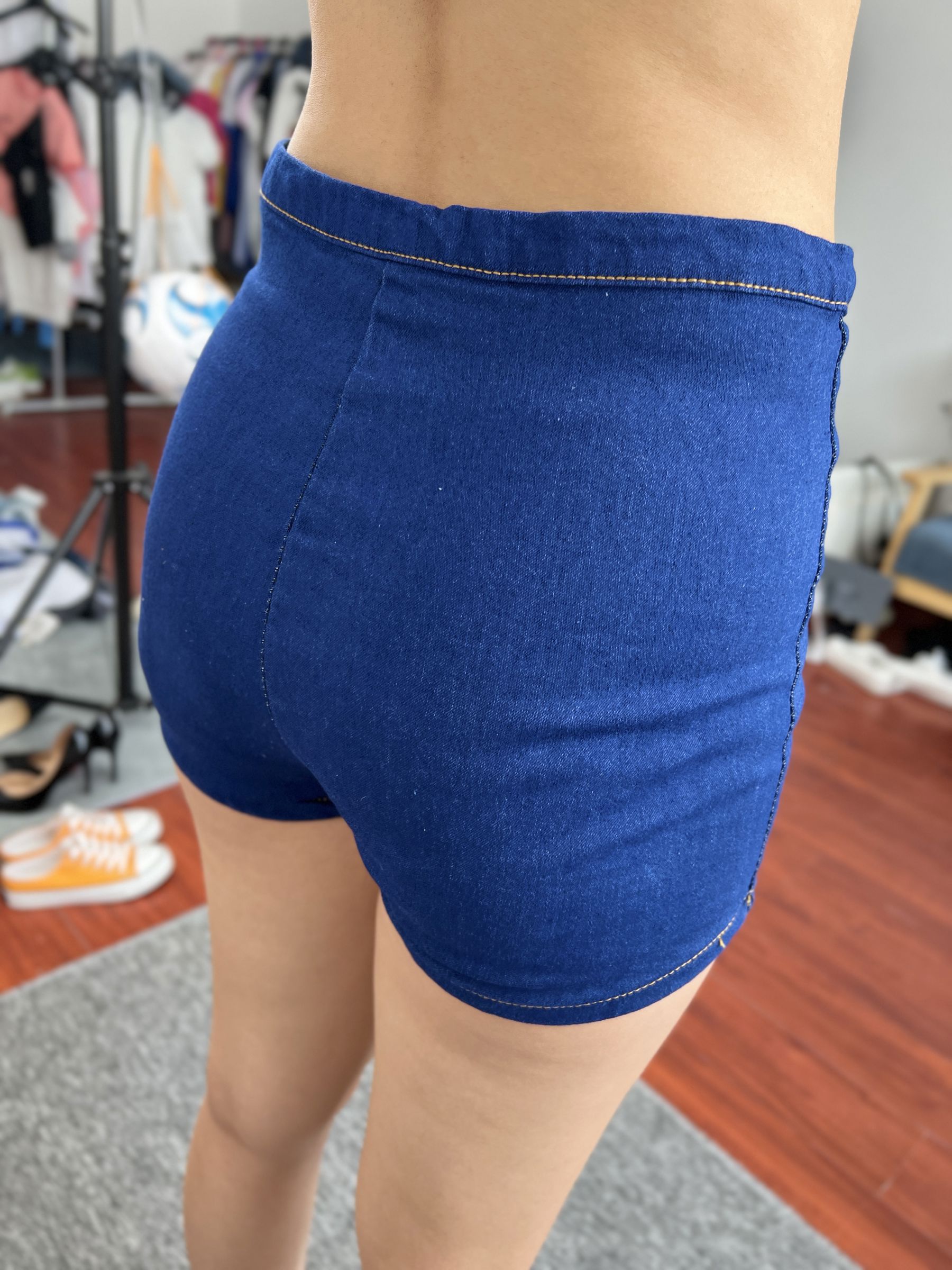 三禾摄影 No.027 牛仔短裤 棉袜 帆布鞋/(213P)