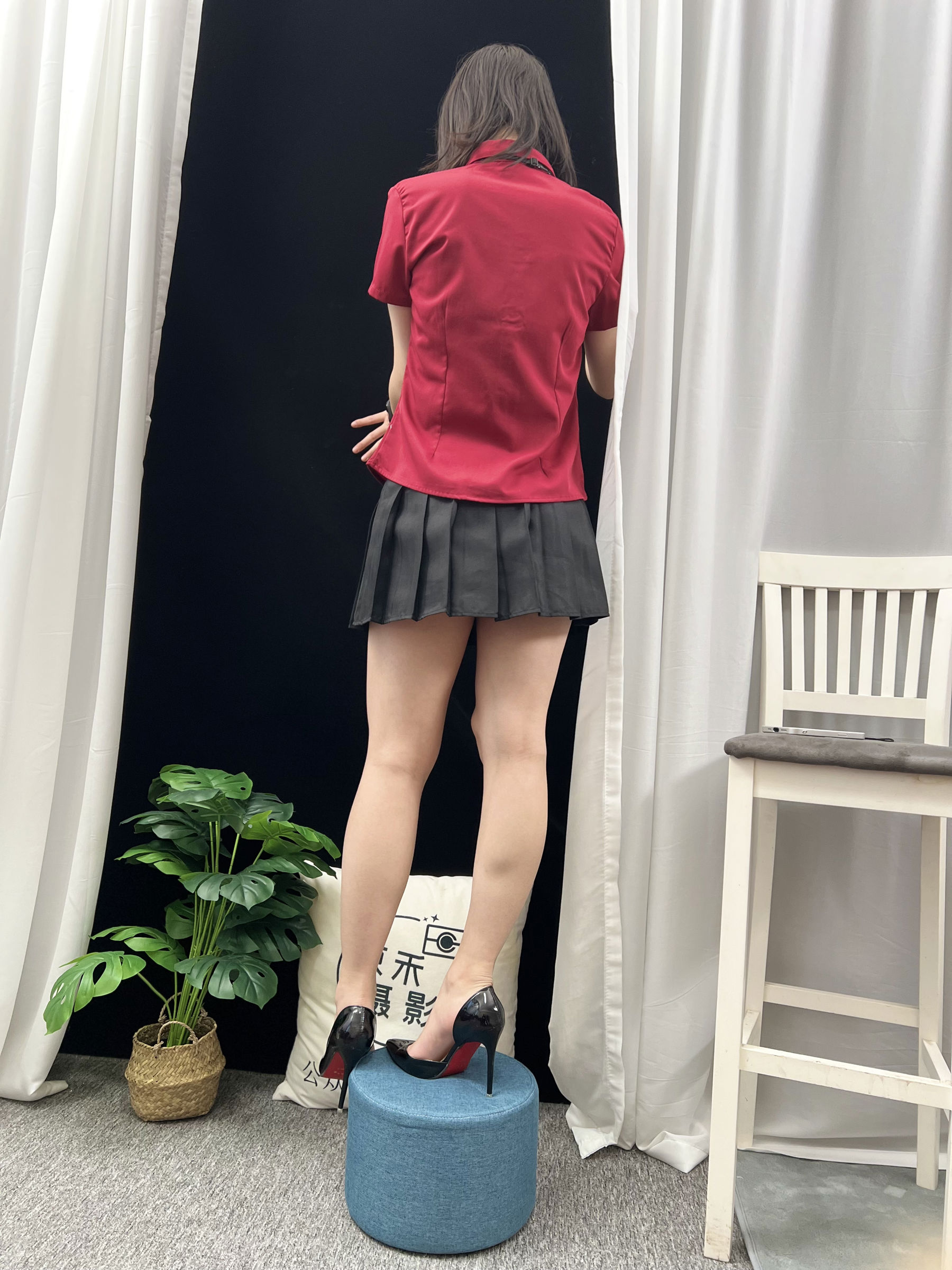 三禾摄影 No.021 短裙 凉拖 帆布鞋 高跟/(217P)